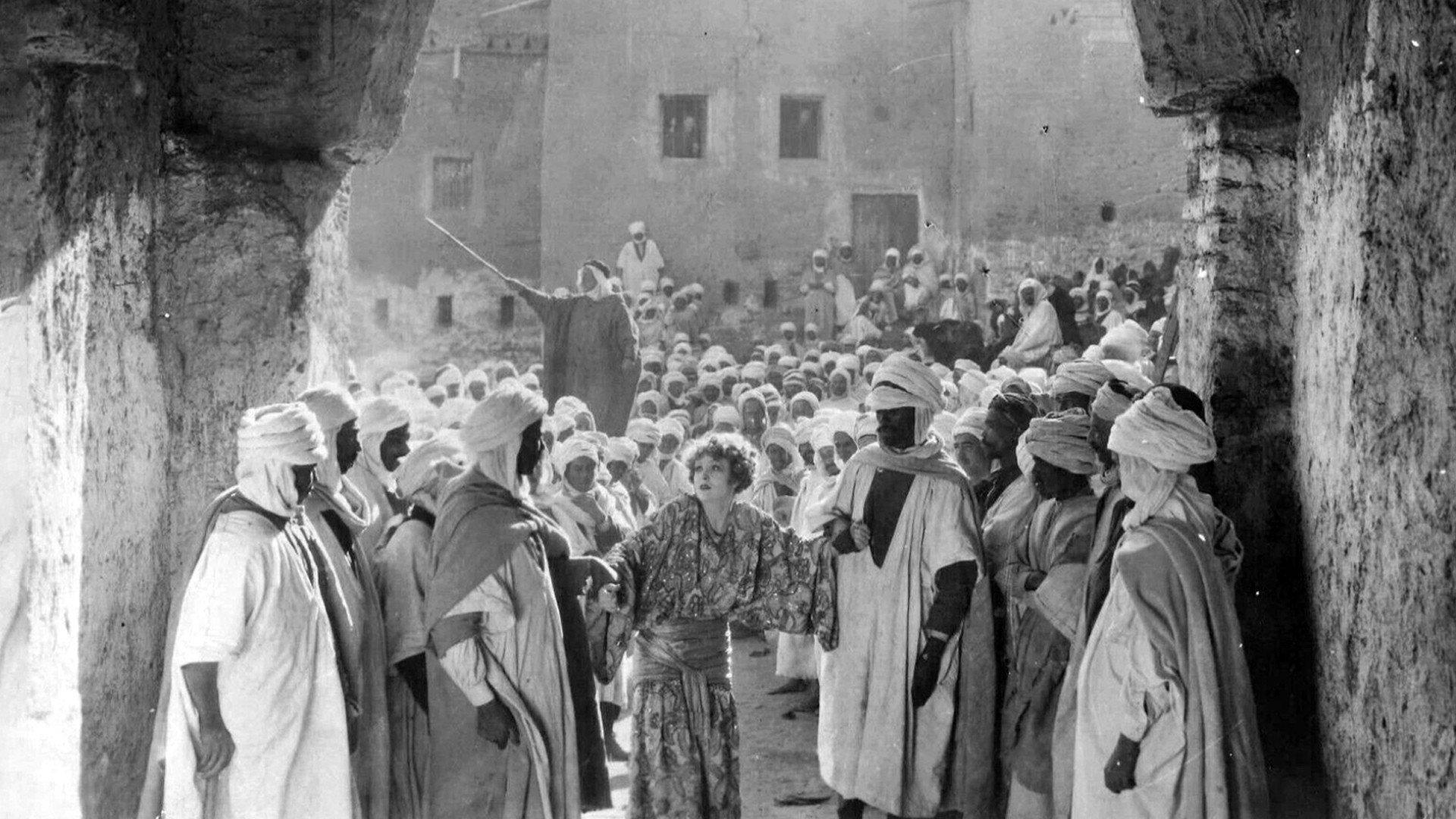 A Son of the Sahara 1924 movie scene
