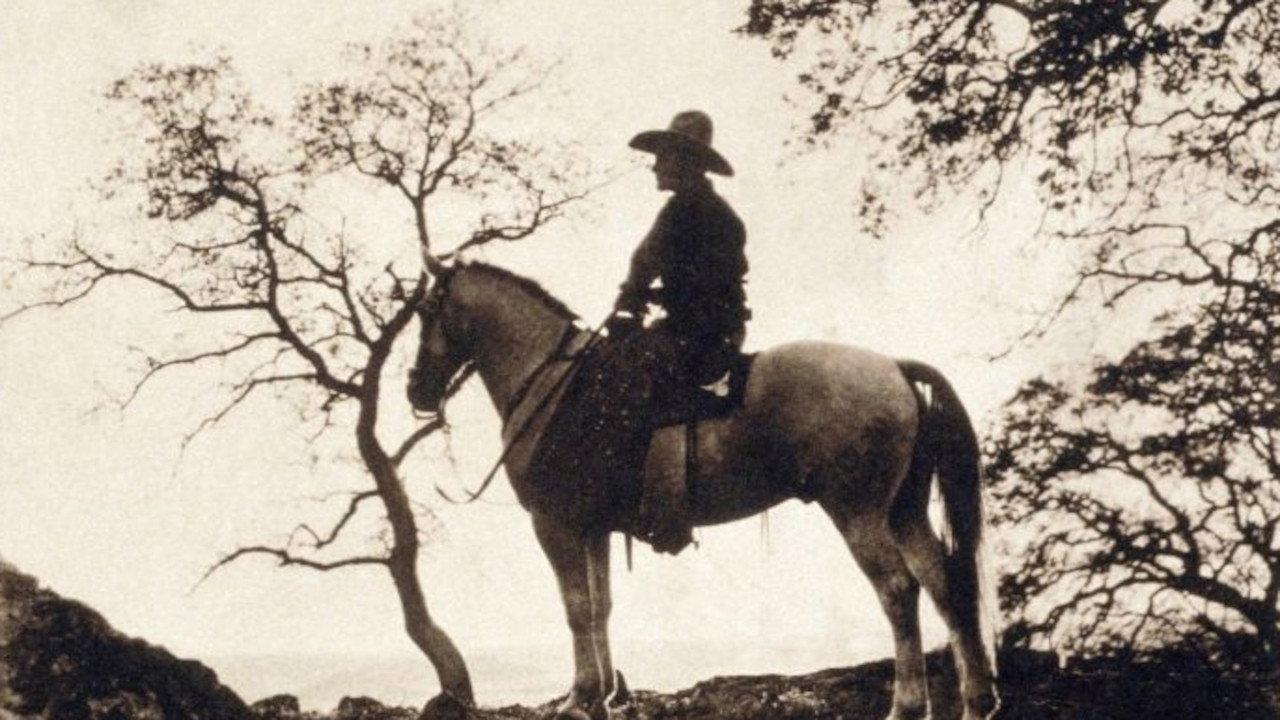 The Trail Rider 1925 movie scene