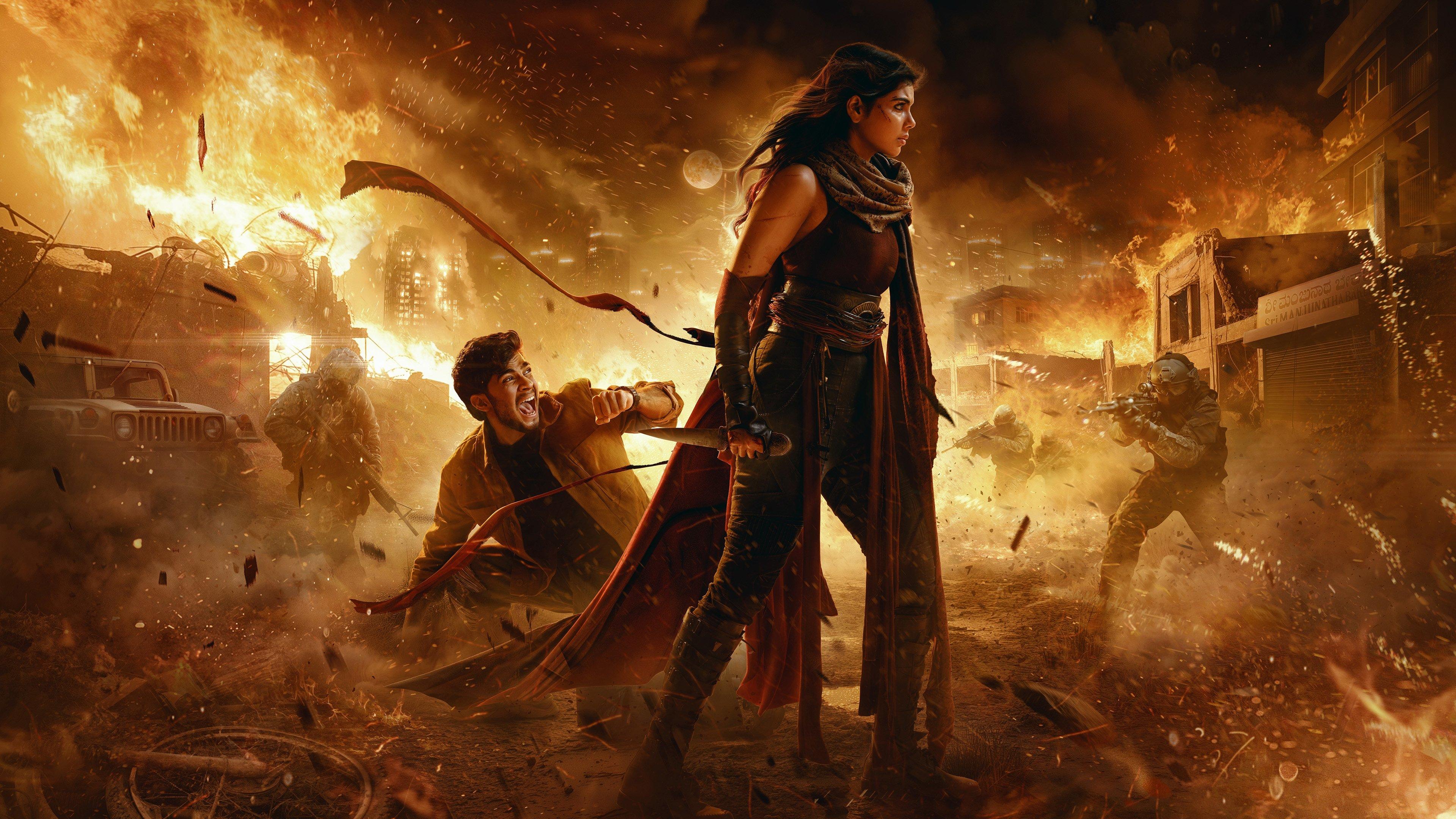 Lokah Chapter 1: Chandra 2025 movie scene