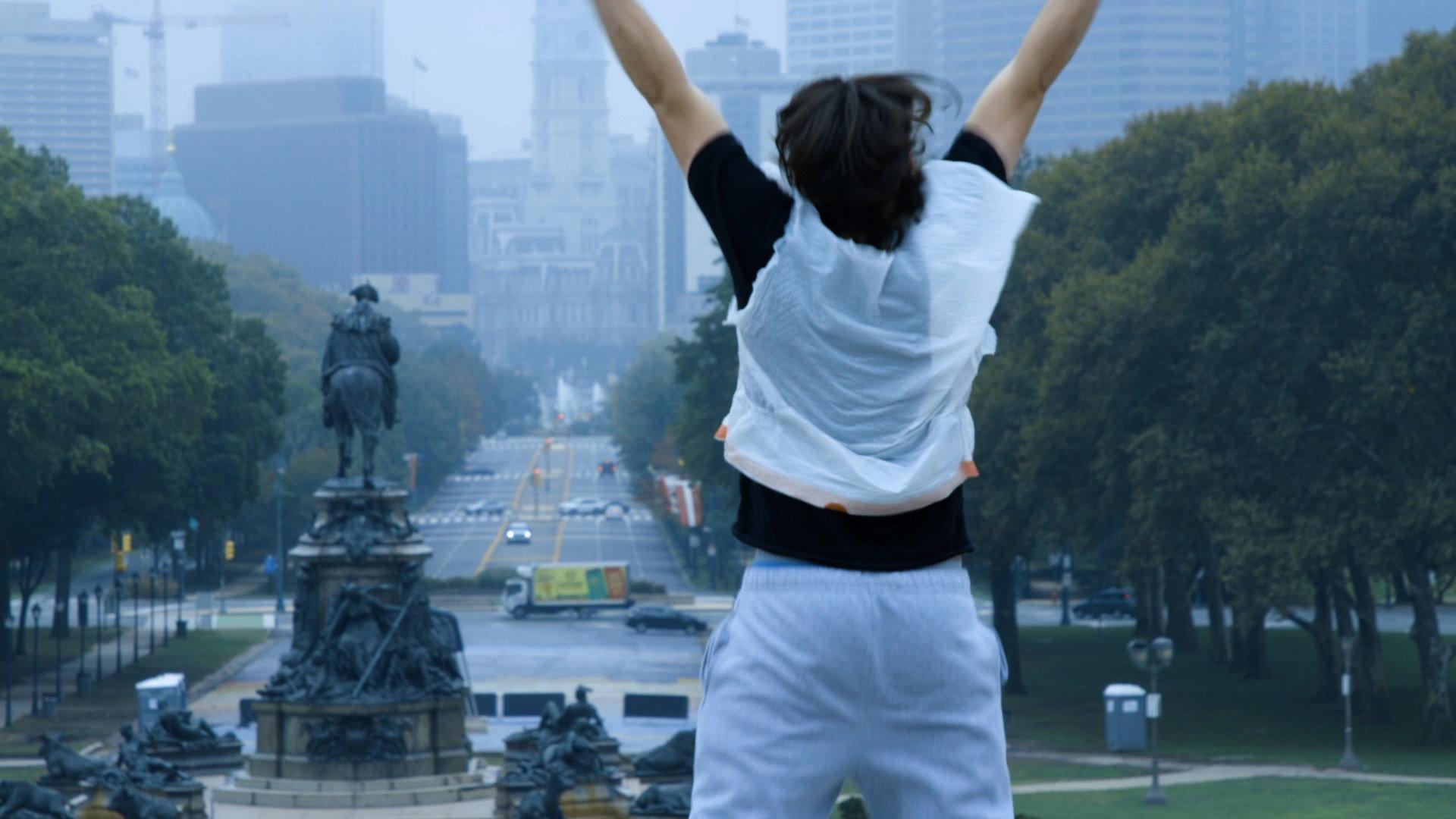 Philadelphia's #1 Fan 2024 movie scene