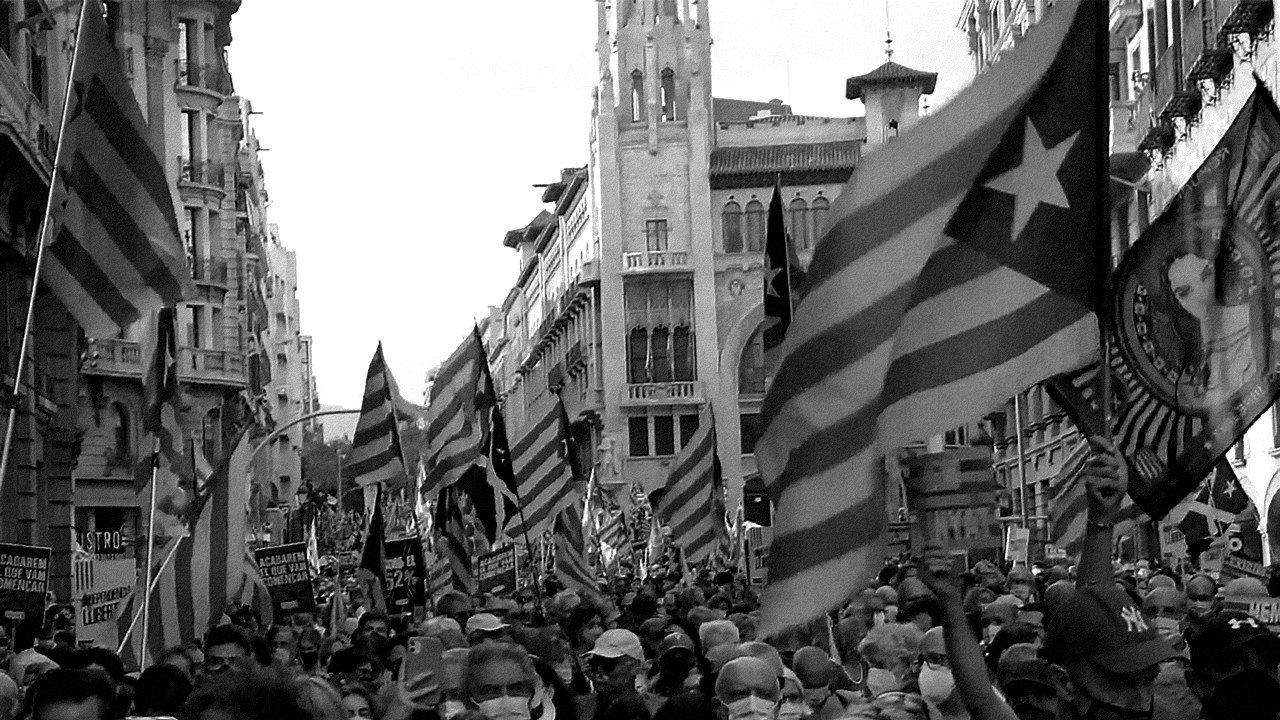 Spain: A Country Divided 2022 movie scene
