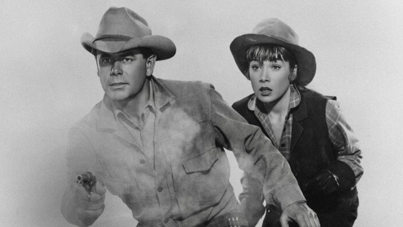 The Sheepman 1958 movie scene