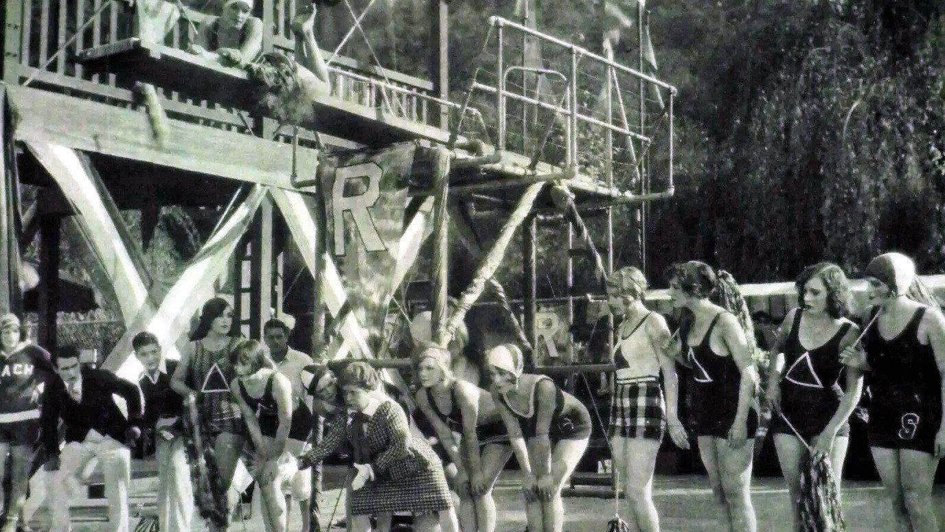 The Swim Princess 1928 movie scene