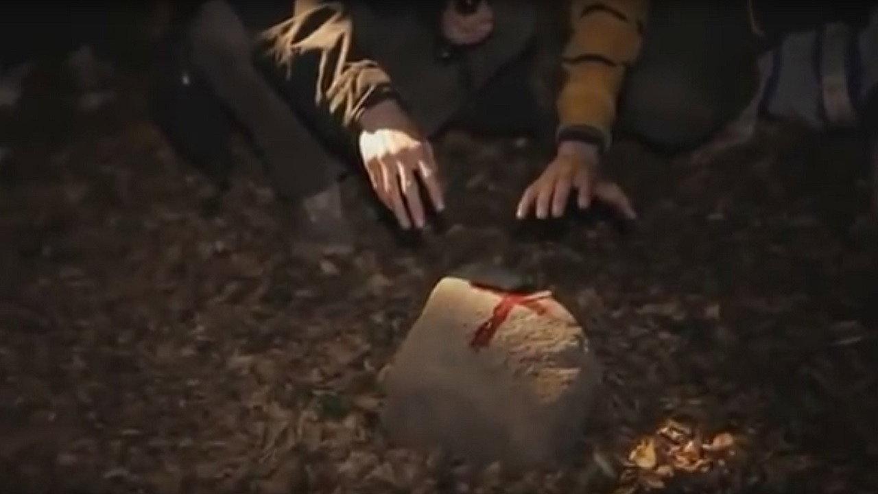 Stone Markers 2012 movie scene