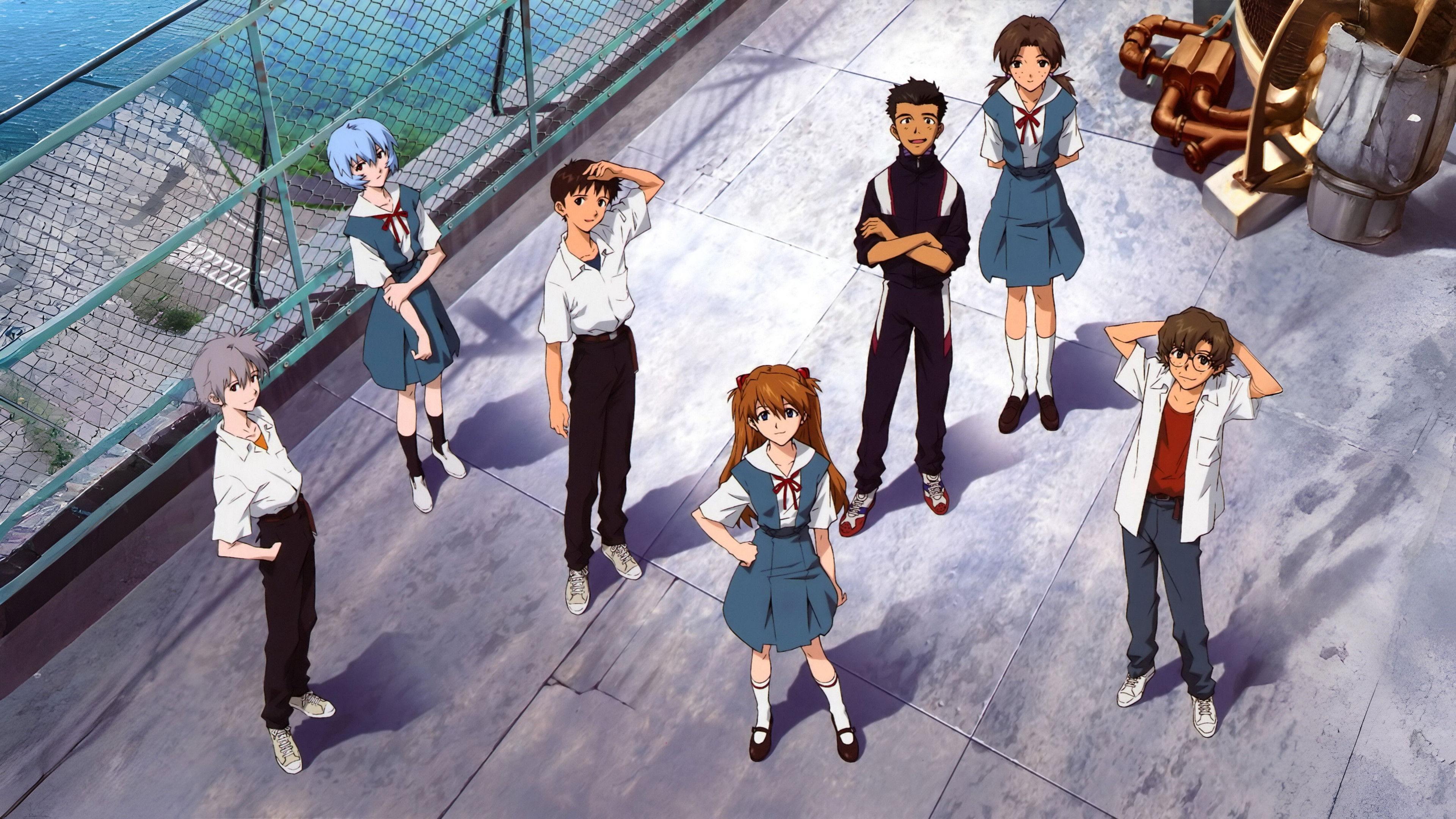 Evangelion: 1.0 You Are (Not) Alone 2007 movie scene