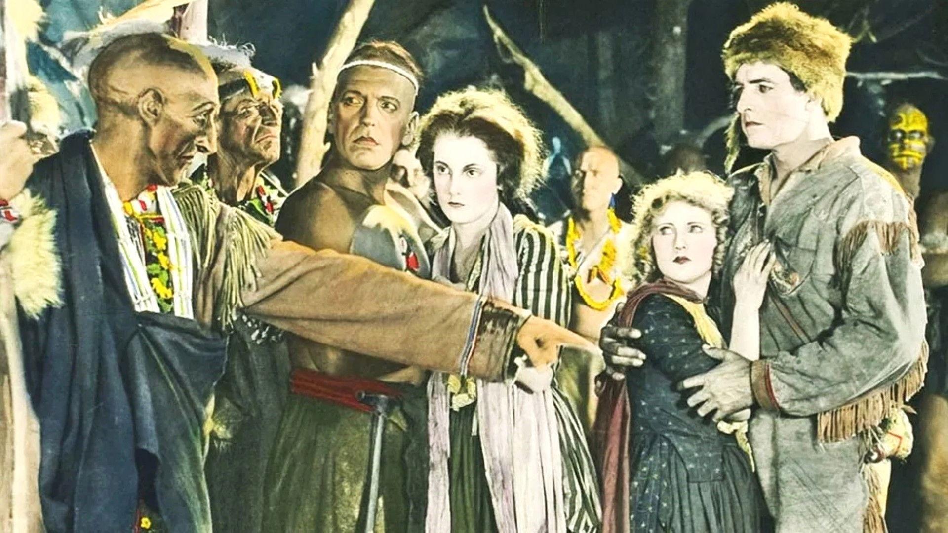 The Last of the Mohicans 1920 movie scene