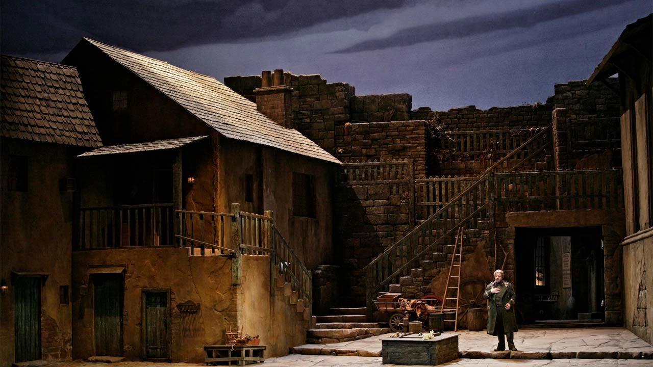 The Metropolitan Opera: Luisa Miller 2018 movie scene
