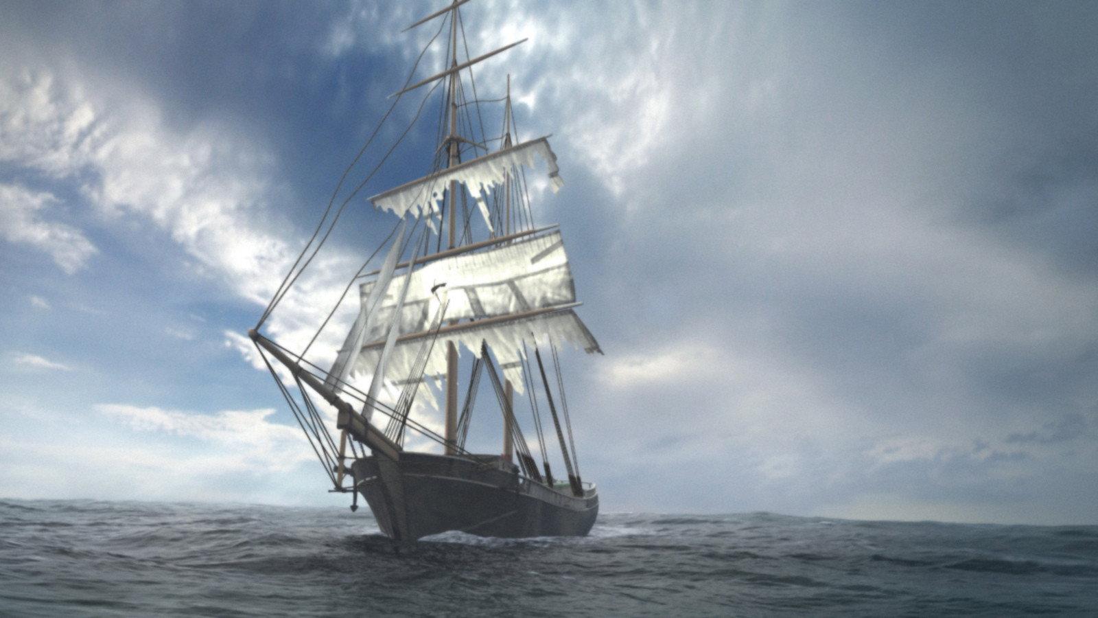 The True Story of the Mary Celeste 2007 movie scene