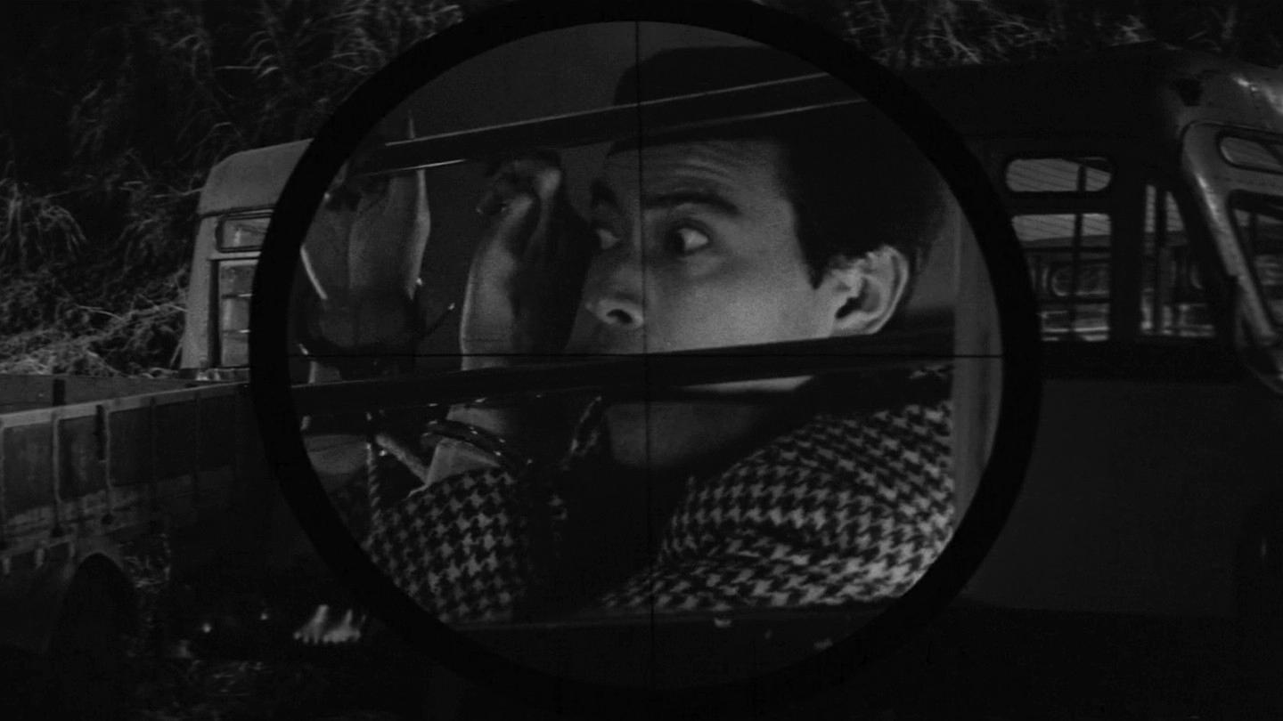 Take Aim at the Police Van 1960 movie scene