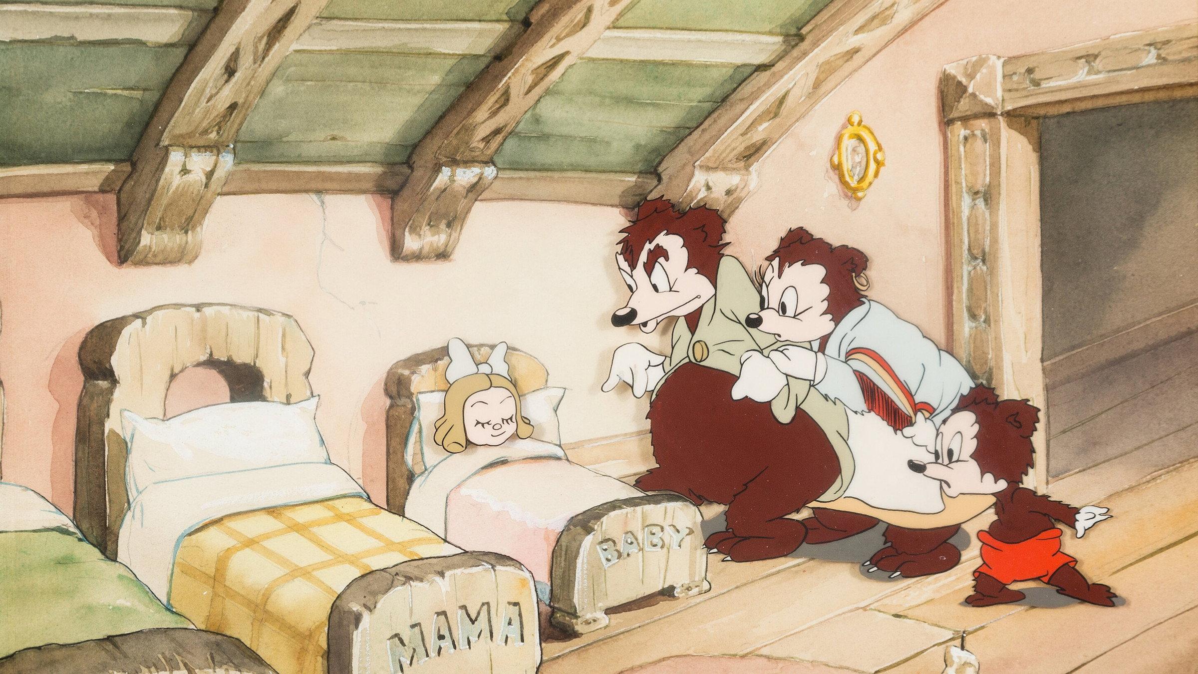 The Three Bears 1939 movie scene