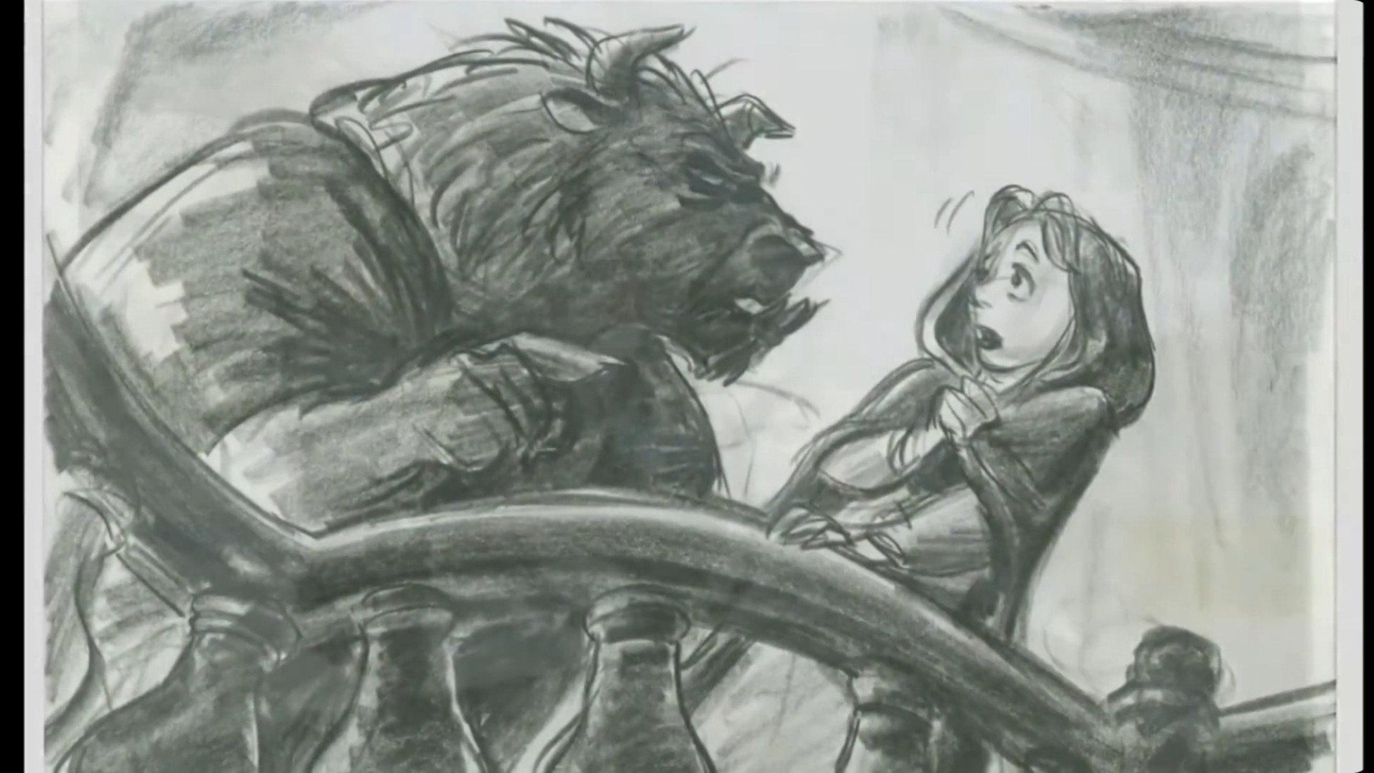 Beyond Beauty: The Untold Stories Behind the Making of Beauty and the Beast 2010 movie scene
