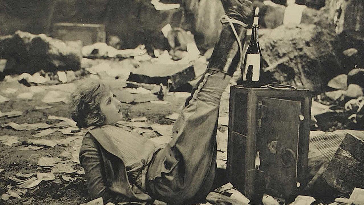 The Last Trail 1921 movie scene