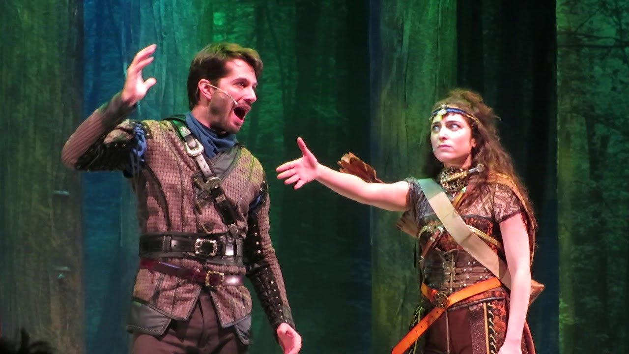 Robin Hood and the Justice Fighters The Musical movie scene