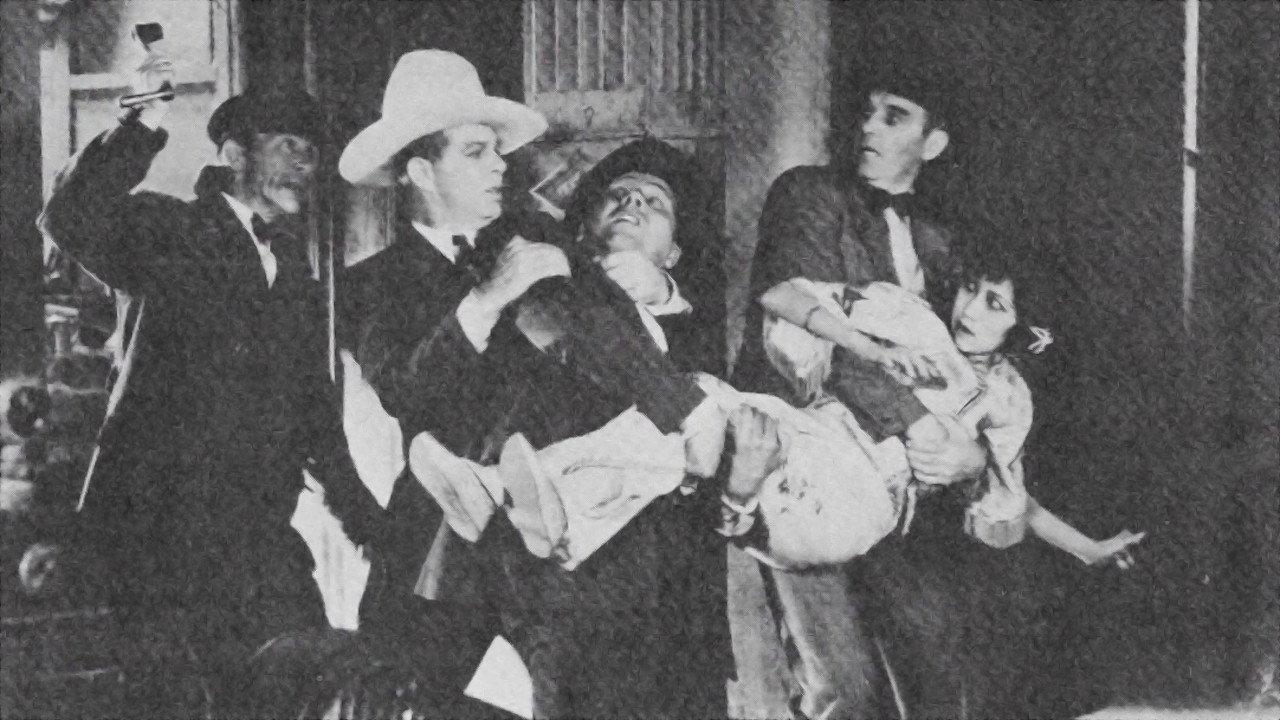 Trailing Trouble 1930 movie scene
