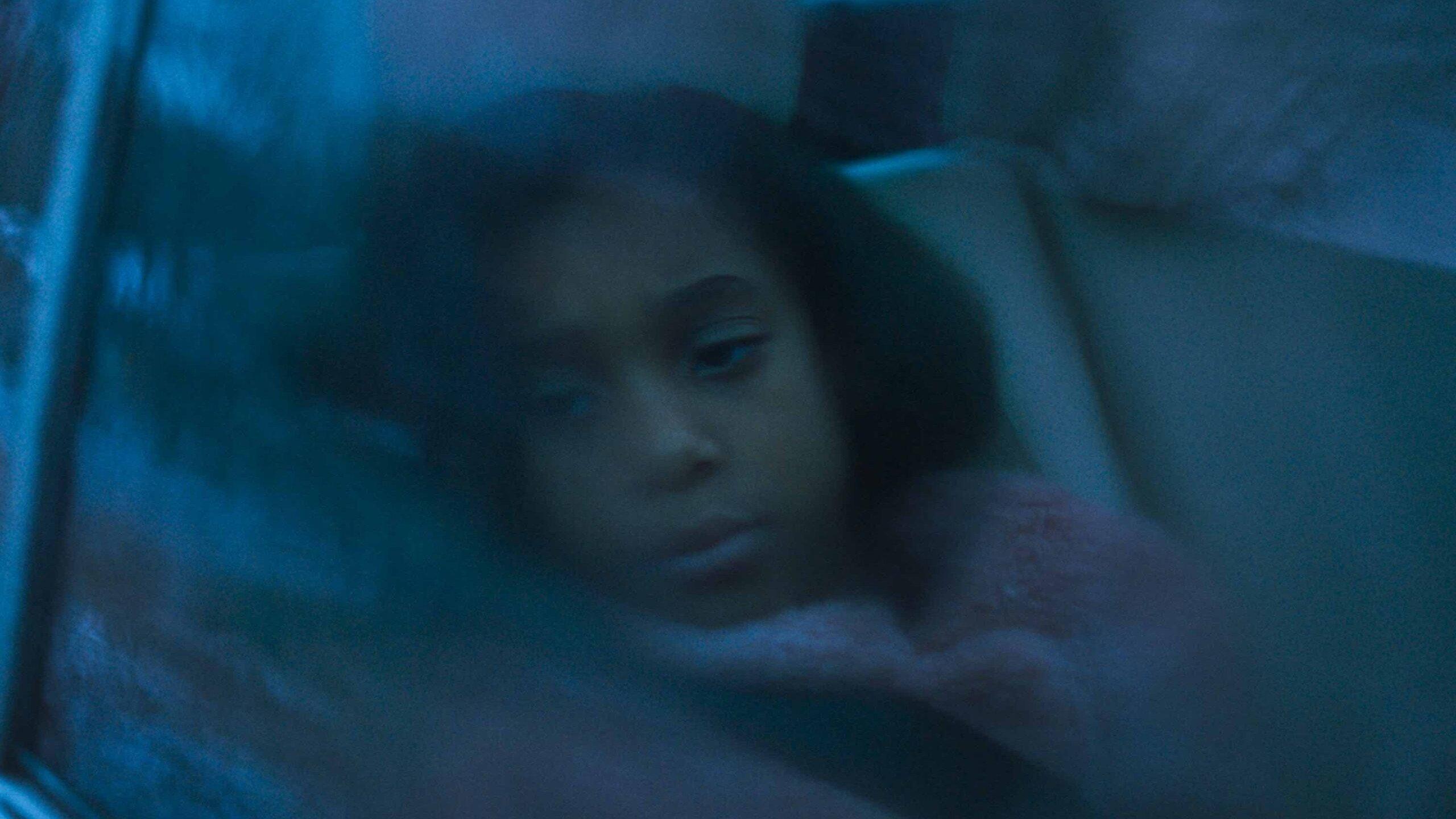 Mahalia Melts in the Rain 2018 movie scene