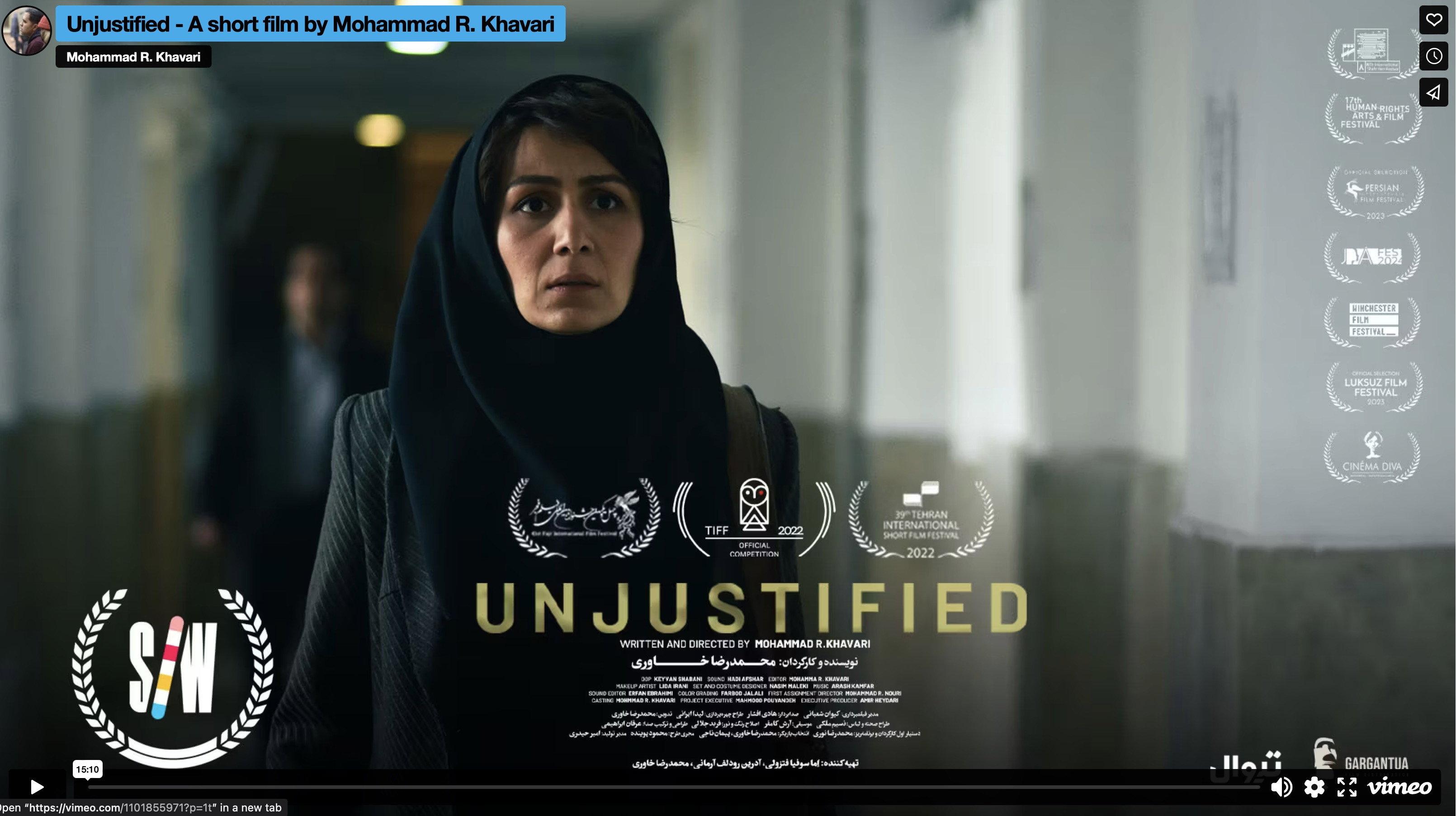 Unjustified 2022 movie scene