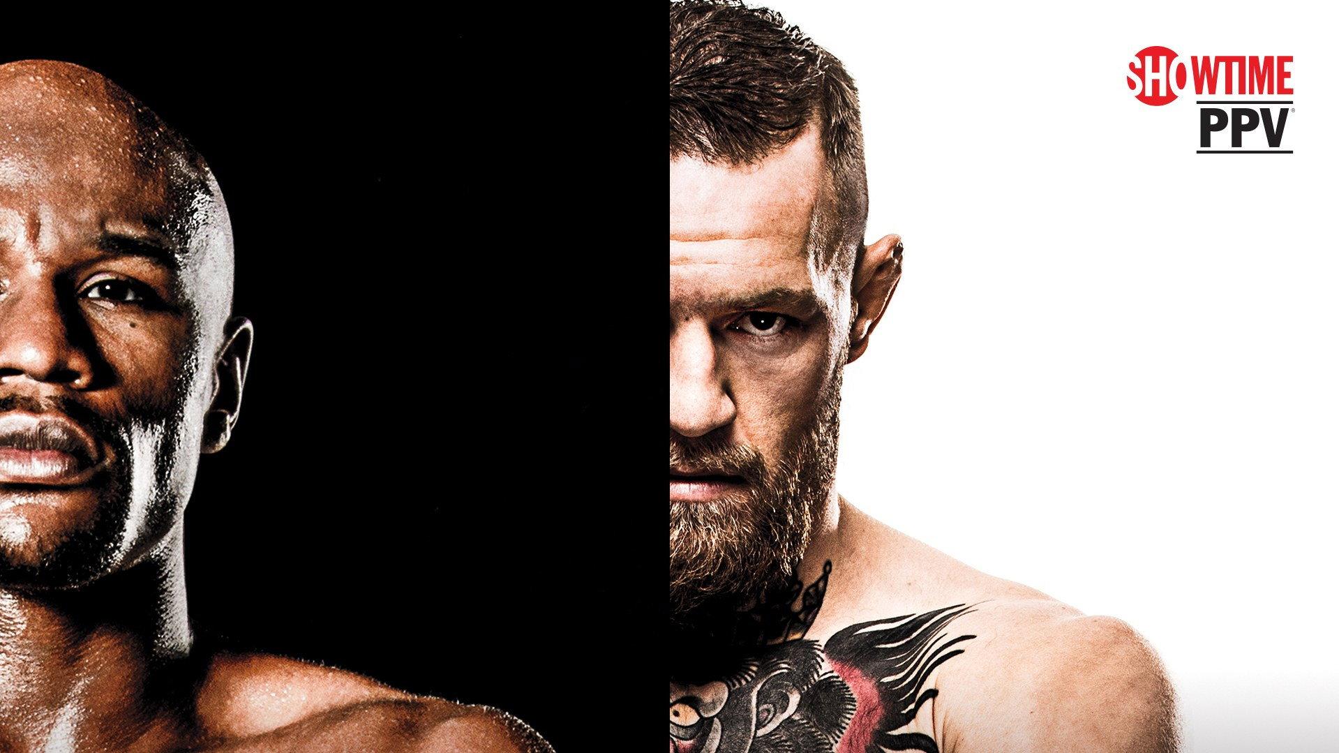 Floyd Mayweather Jr. vs. Conor McGregor 2017 movie scene
