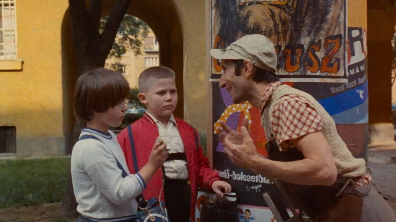 Bowler Hat and Red Nose 1978 movie scene