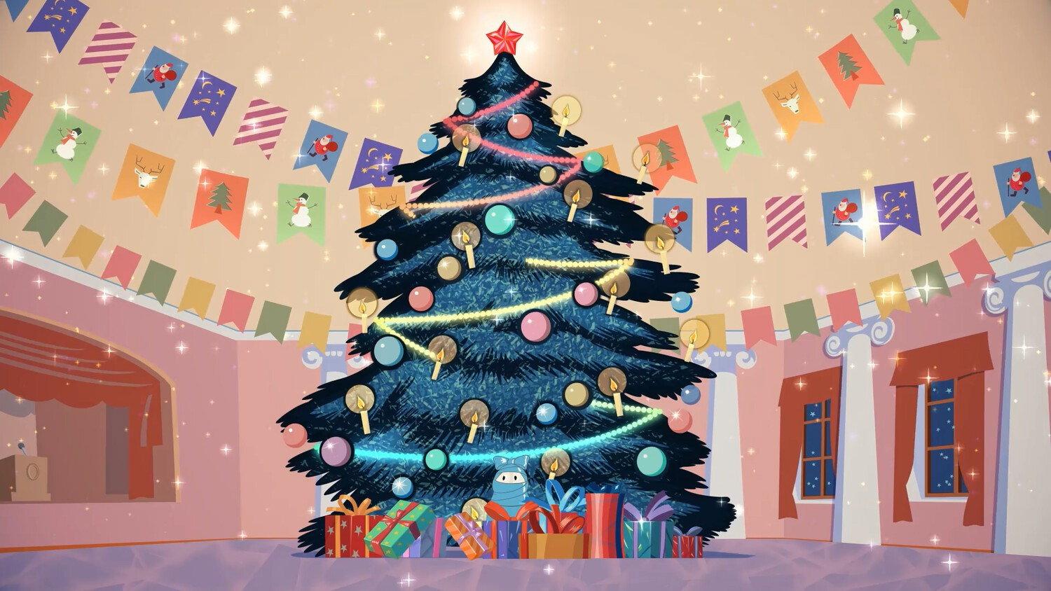 Umka at the Holiday Tree 2019 movie scene