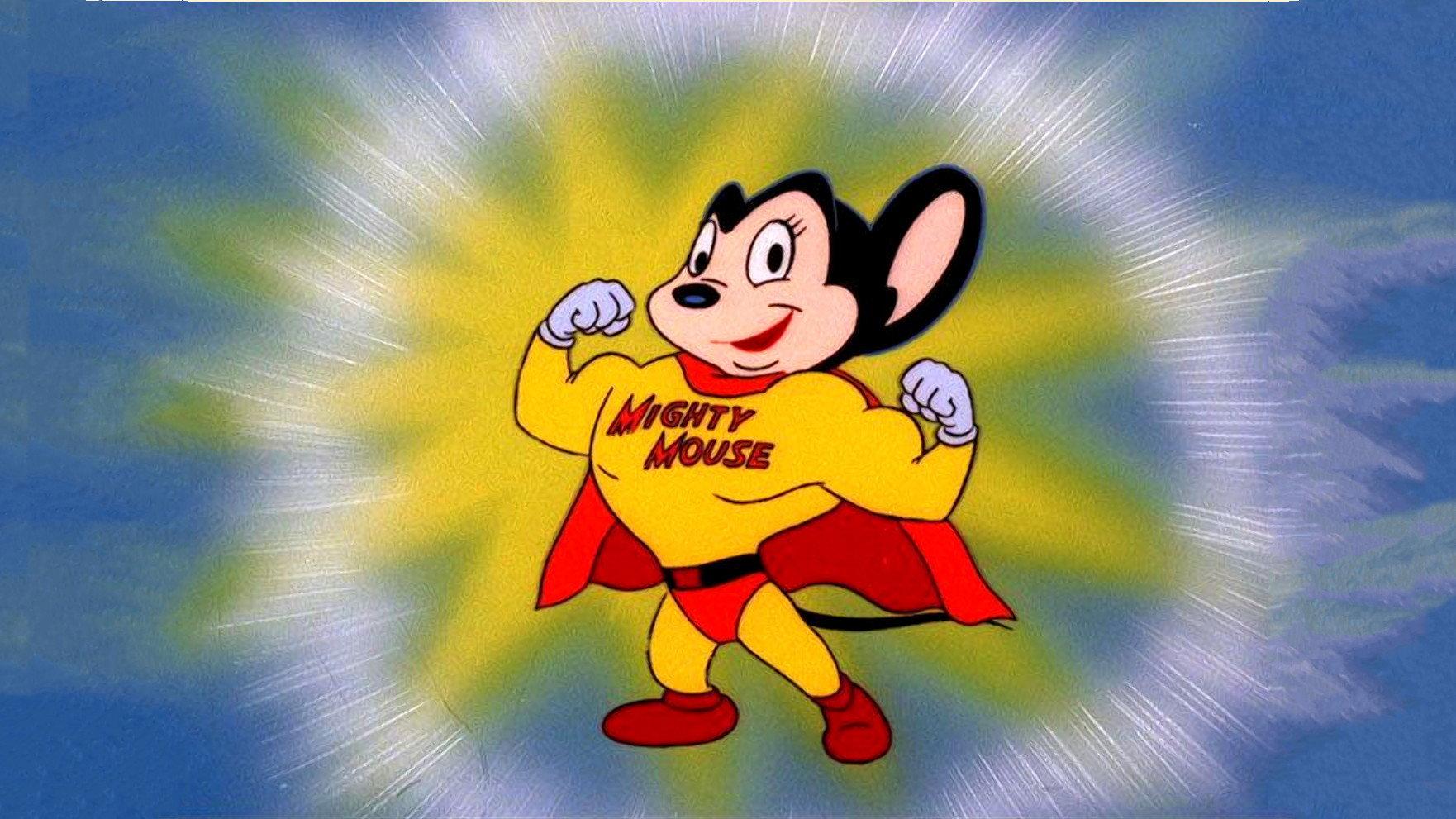 Mighty Mouse and the Wolf 1945 movie scene