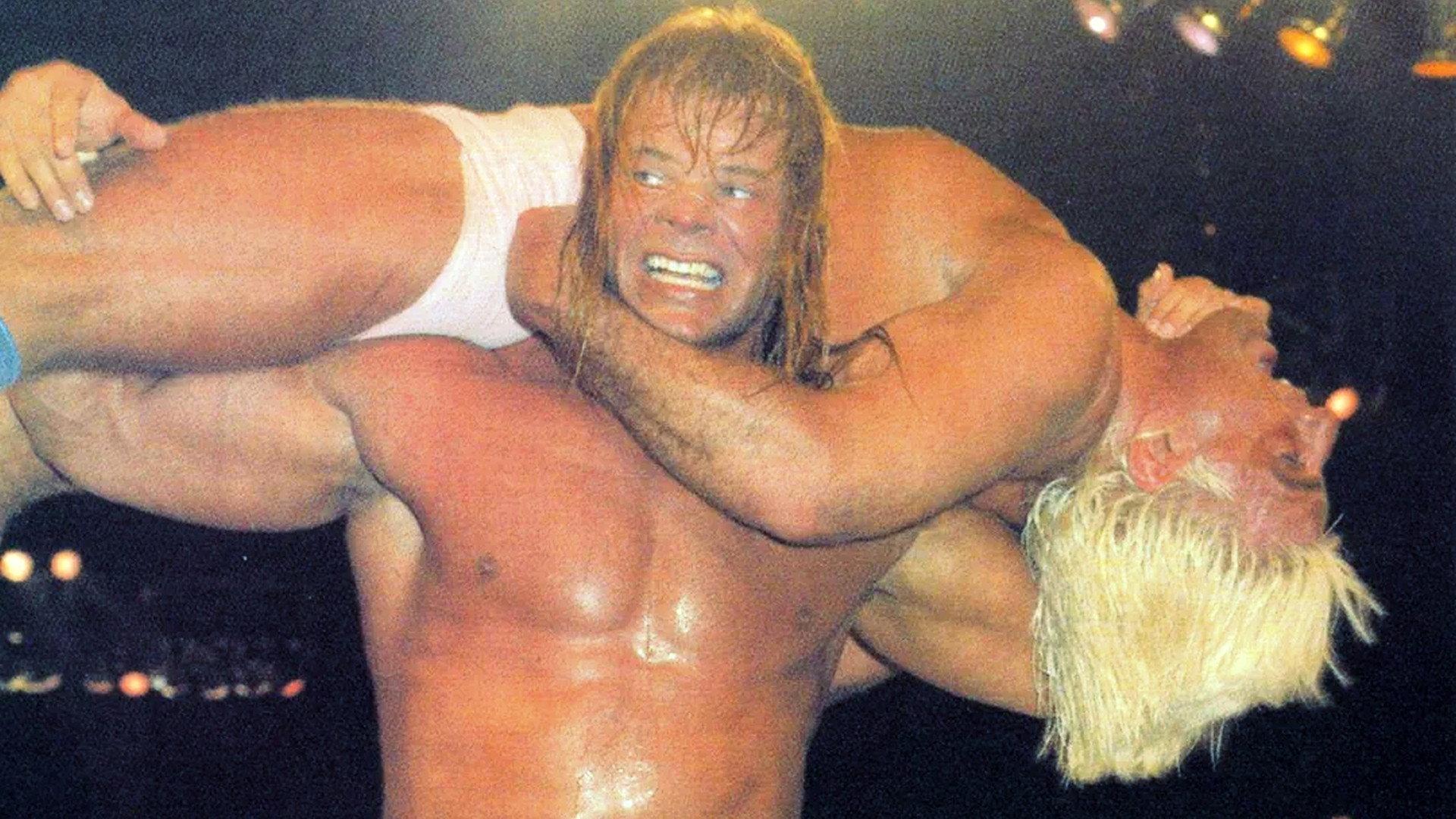 WCW WrestleWar 1990 1990 movie scene