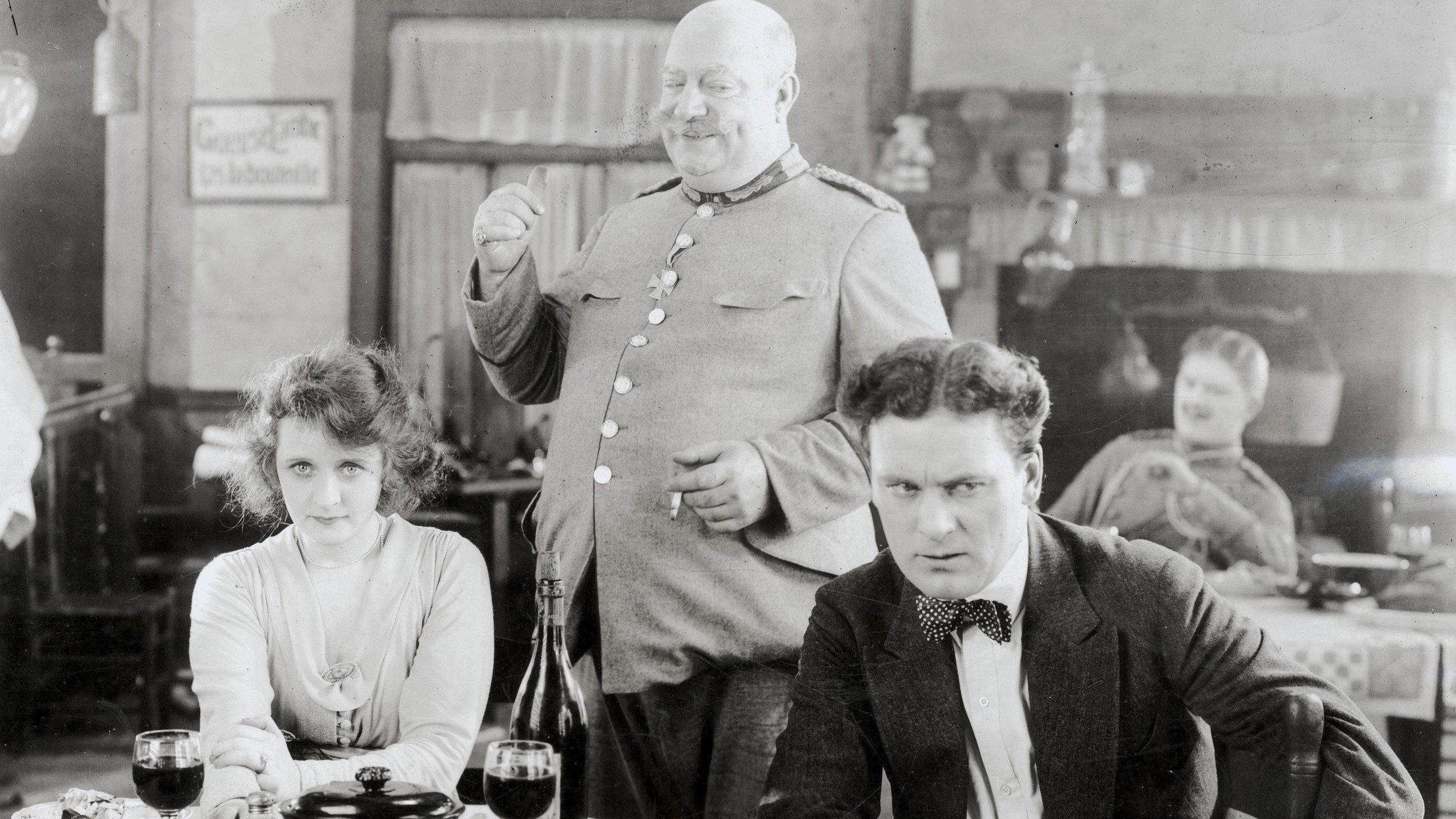 Arms and the Girl 1917 movie scene
