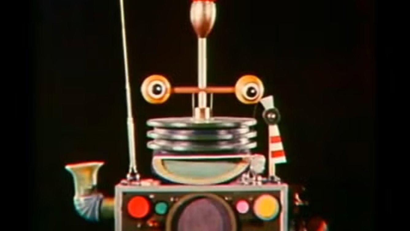 Robot 1963 movie scene
