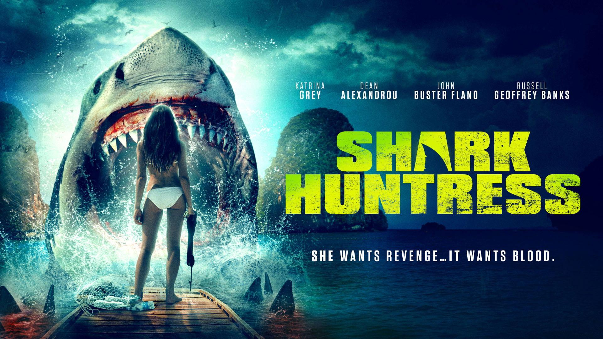 Shark Huntress 2021 movie scene