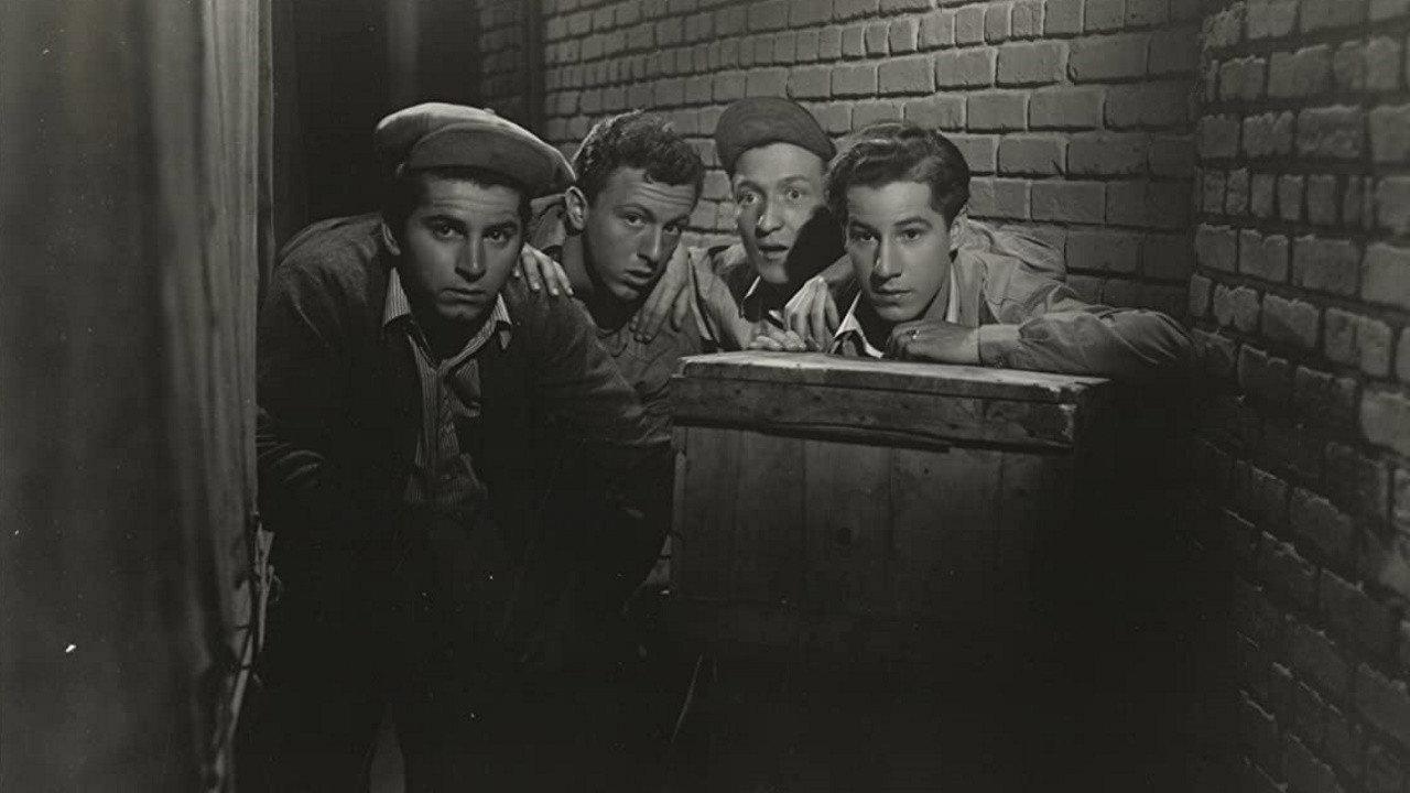 Keep 'Em Slugging 1943 movie scene