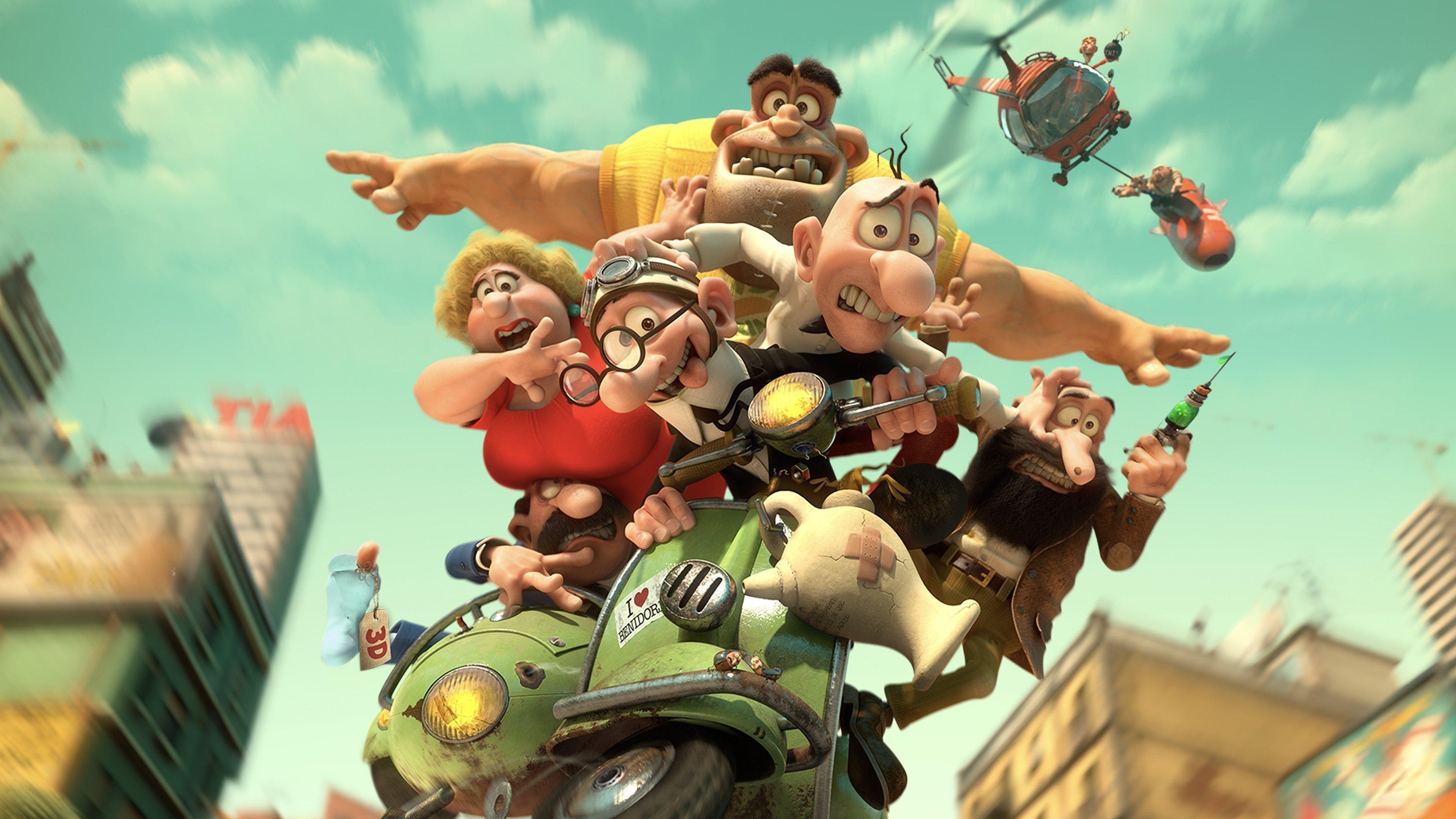 Mortadelo & Filemon: Mission Implausible 2014 movie scene