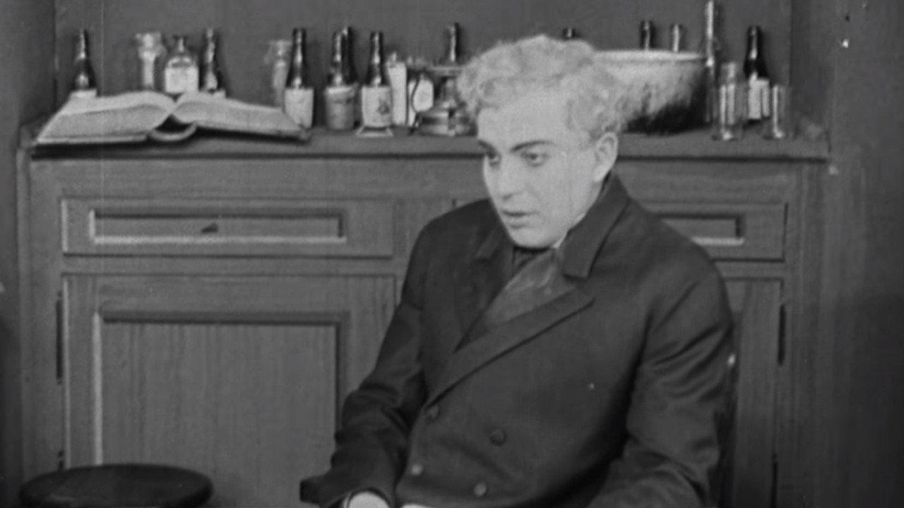 Dr. Jekyll and Mr. Hyde 1912 movie scene