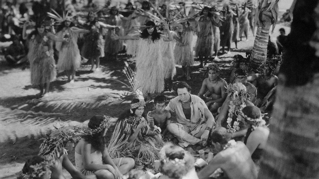 White Shadows in the South Seas 1928 movie scene