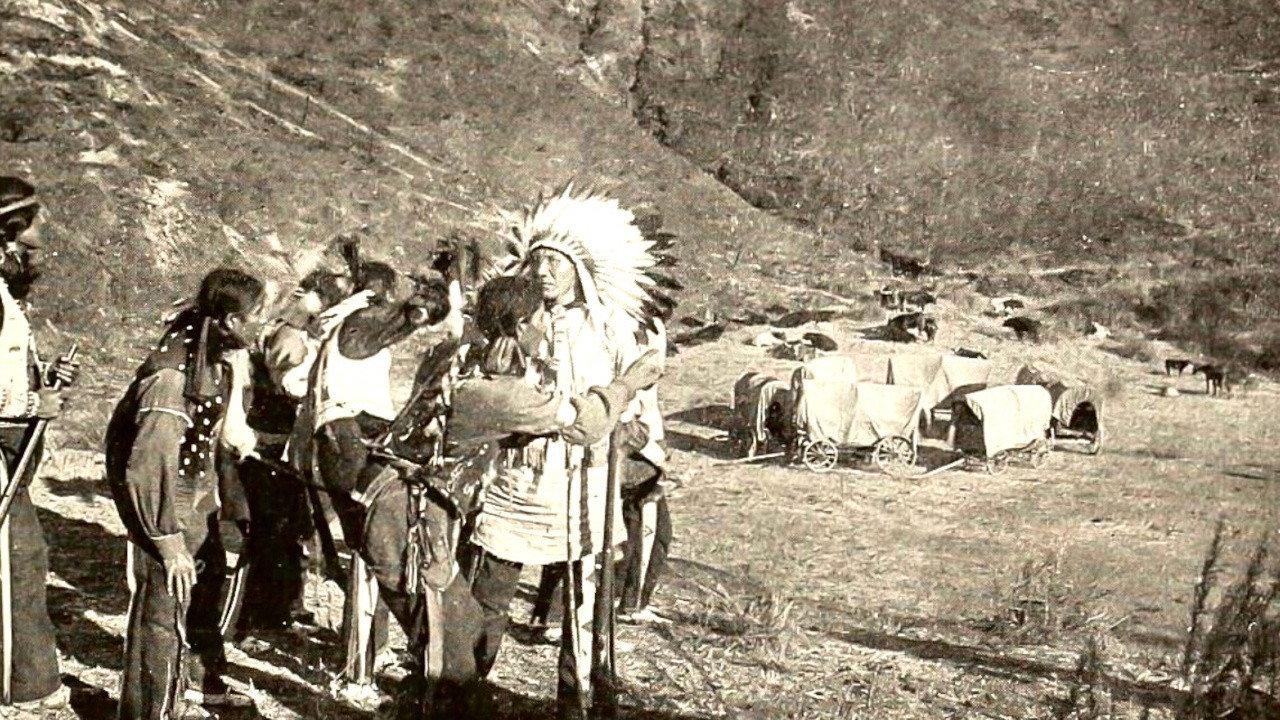 War on the Plains 1912 movie scene