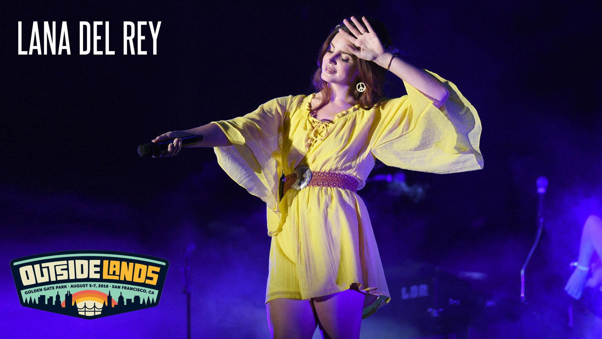 Lana Del Rey - Live at Outside Lands Festival 2016 movie scene