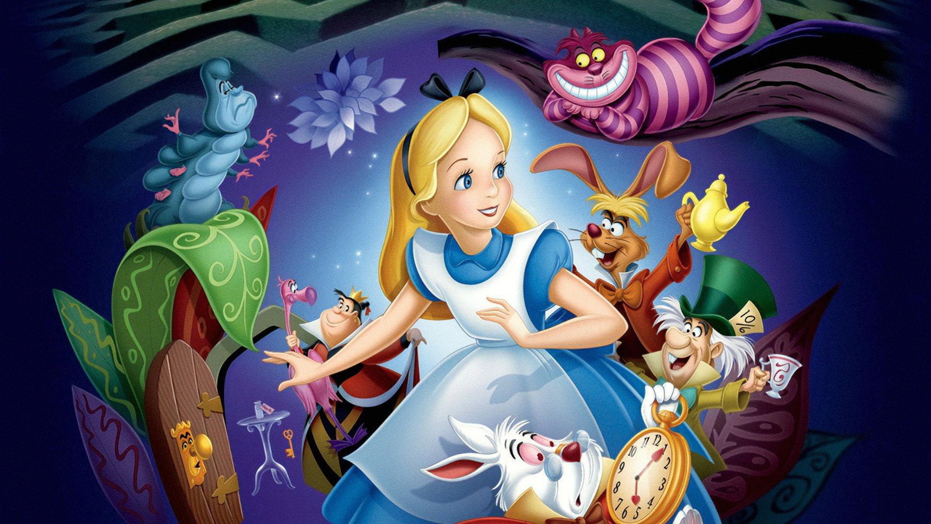 Alice in Wonderland 1951 movie scene