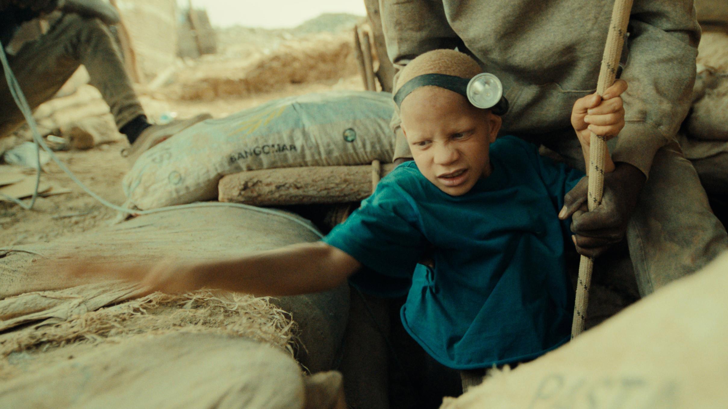 The Boy with White Skin 2024 movie scene