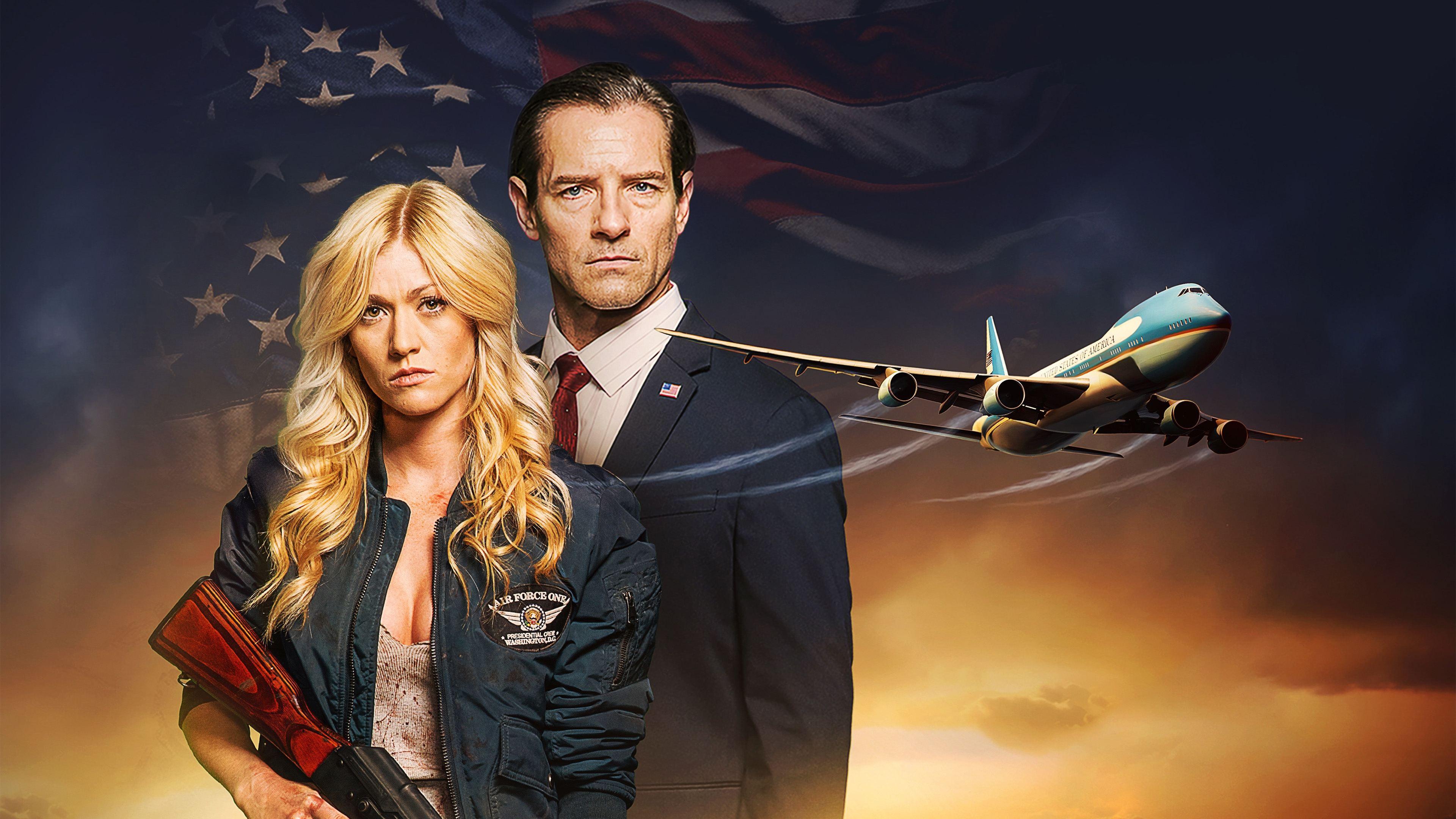 Air Force One Down 2024 movie scene