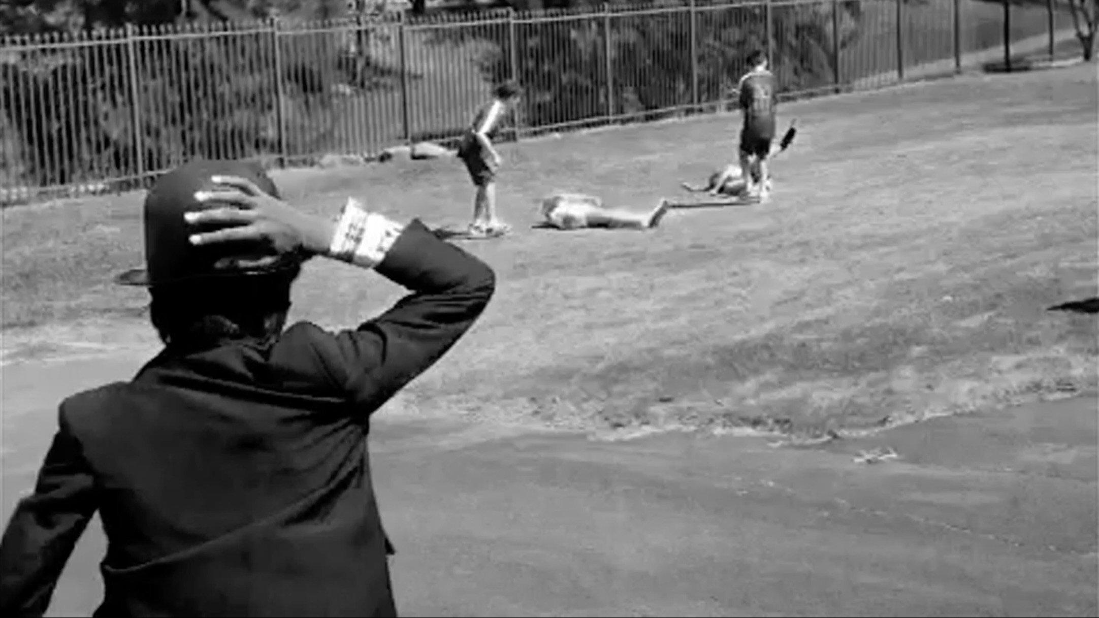 The Little Tramp 2015 movie scene