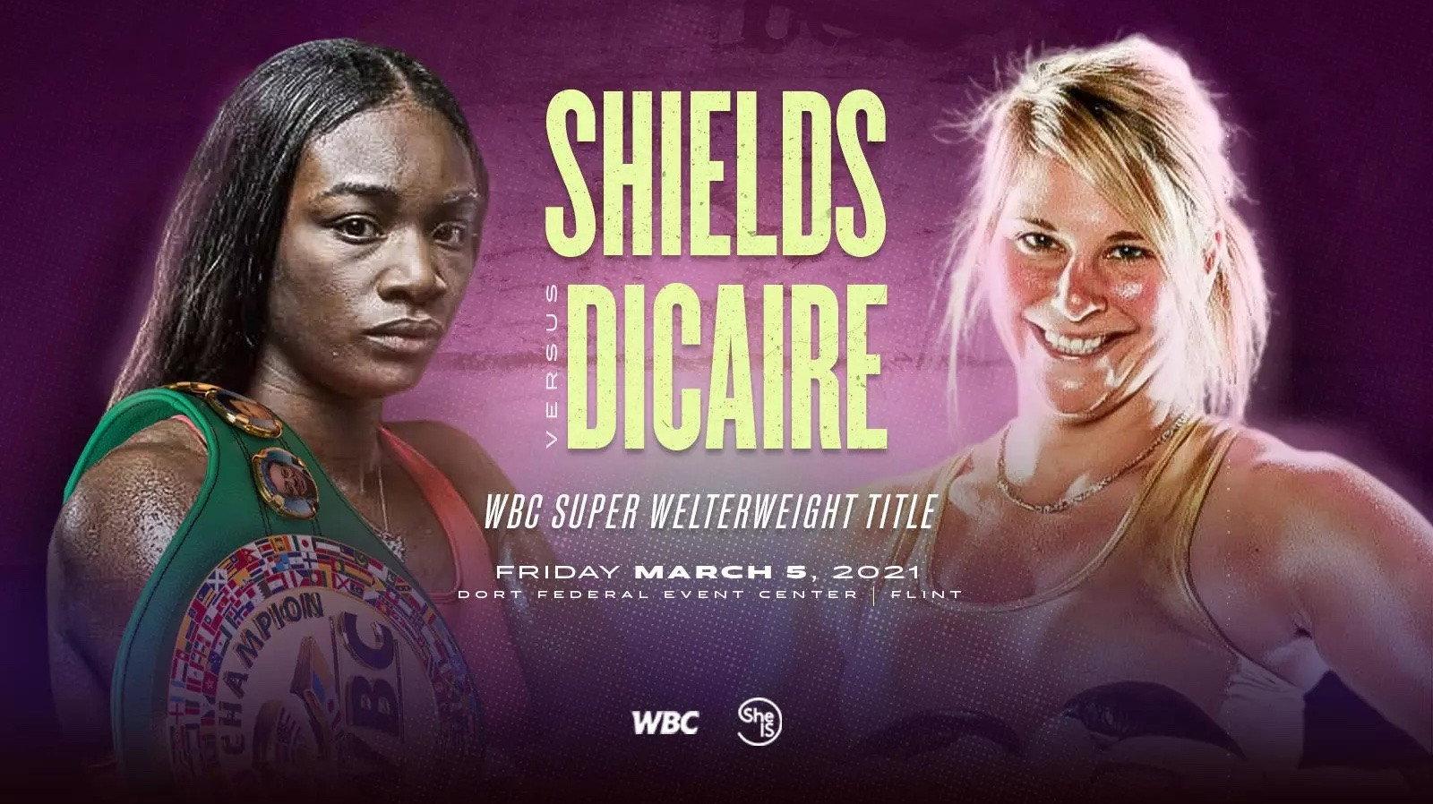 Claressa Shields vs. Marie-Eve Dicaire 2021 movie scene