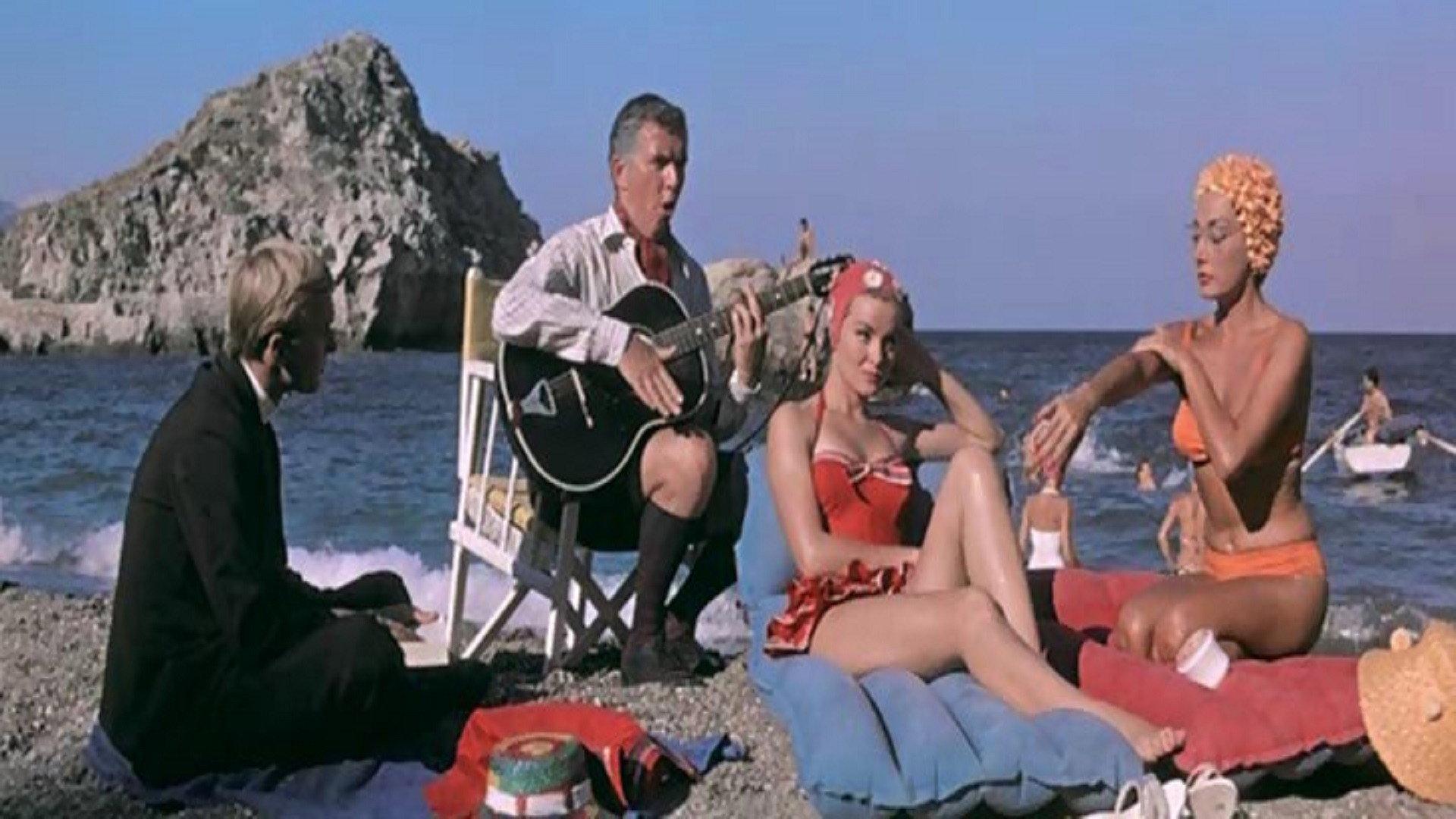 Beach Types 1959 movie scene