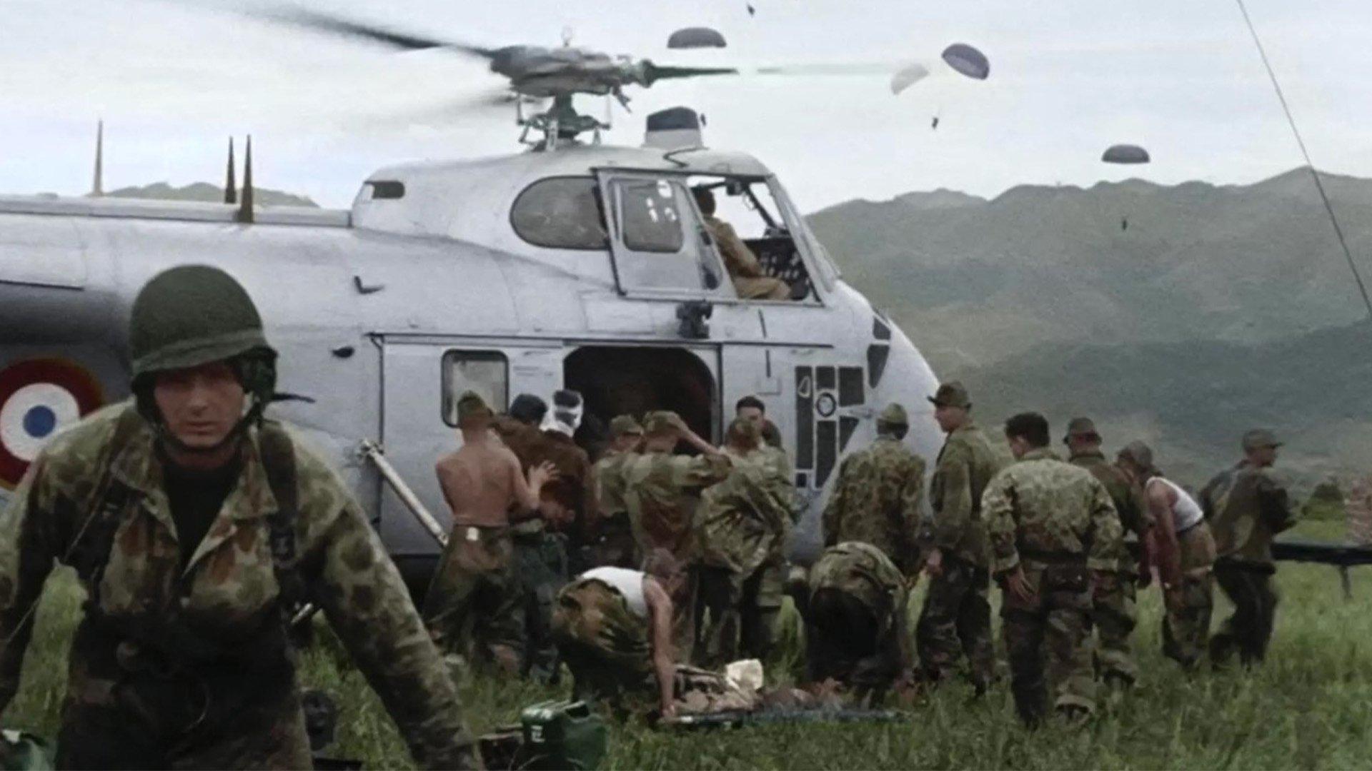 Indochine, une guerre oubliée 2024 movie scene