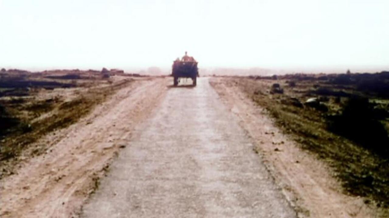 A Road in India 1938 movie scene