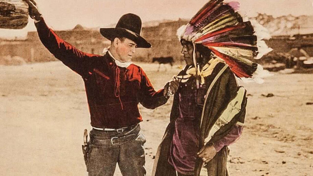 Lawless Men 1924 movie scene