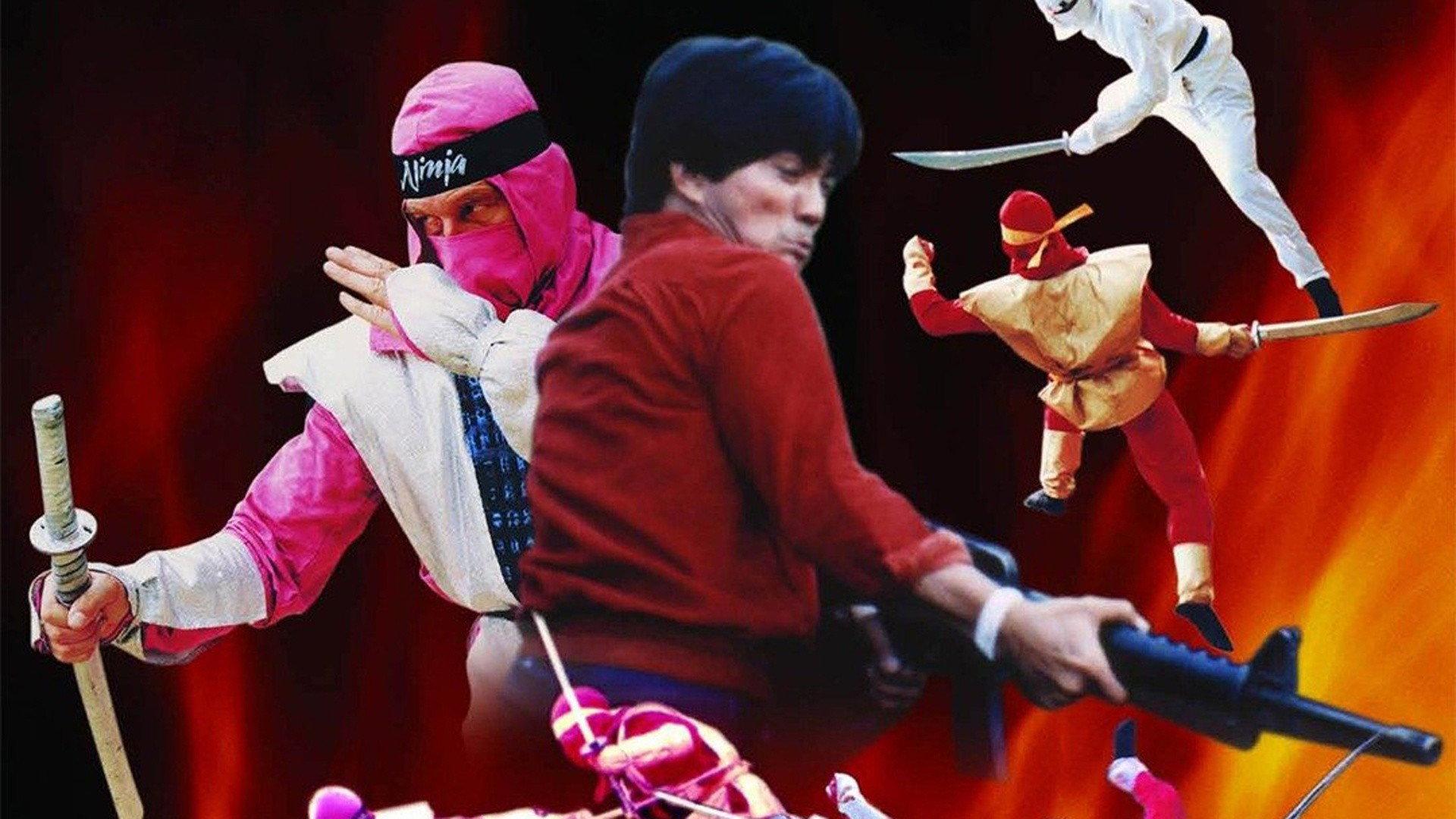 The Ninja Squad 1986 movie scene