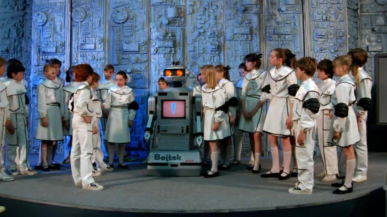 Mr. Blot in Space 1988 movie scene