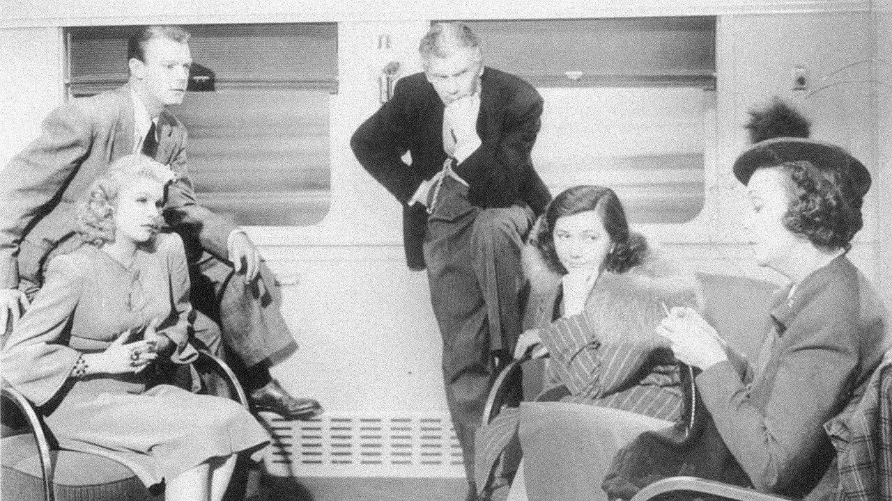 Broadway Limited 1941 movie scene