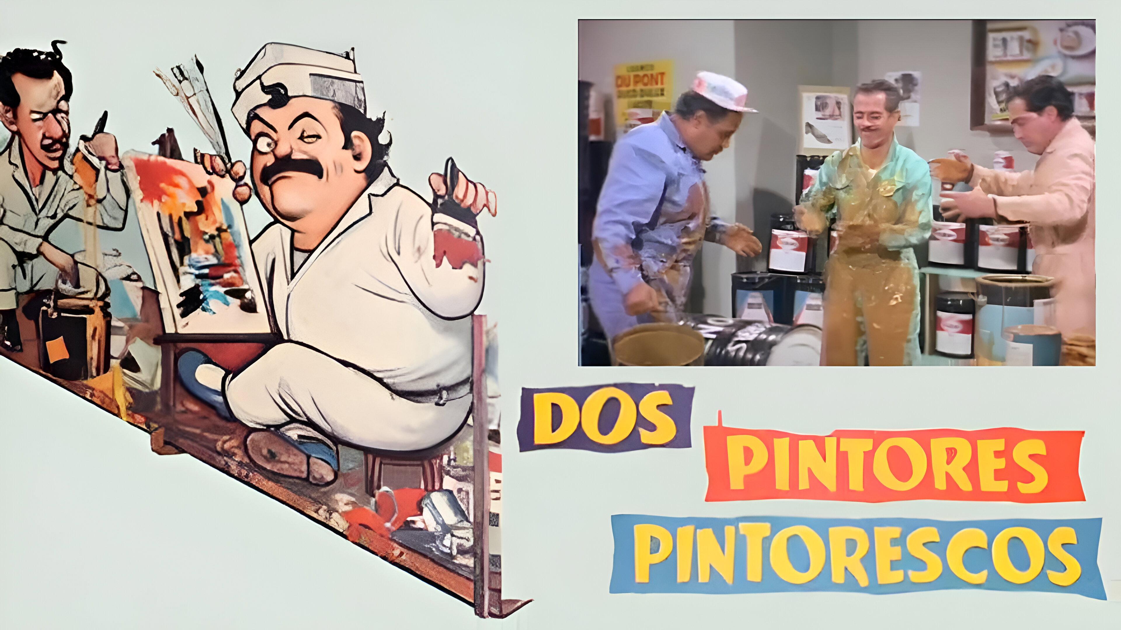 Dos pintores pintorescos 1967 movie scene