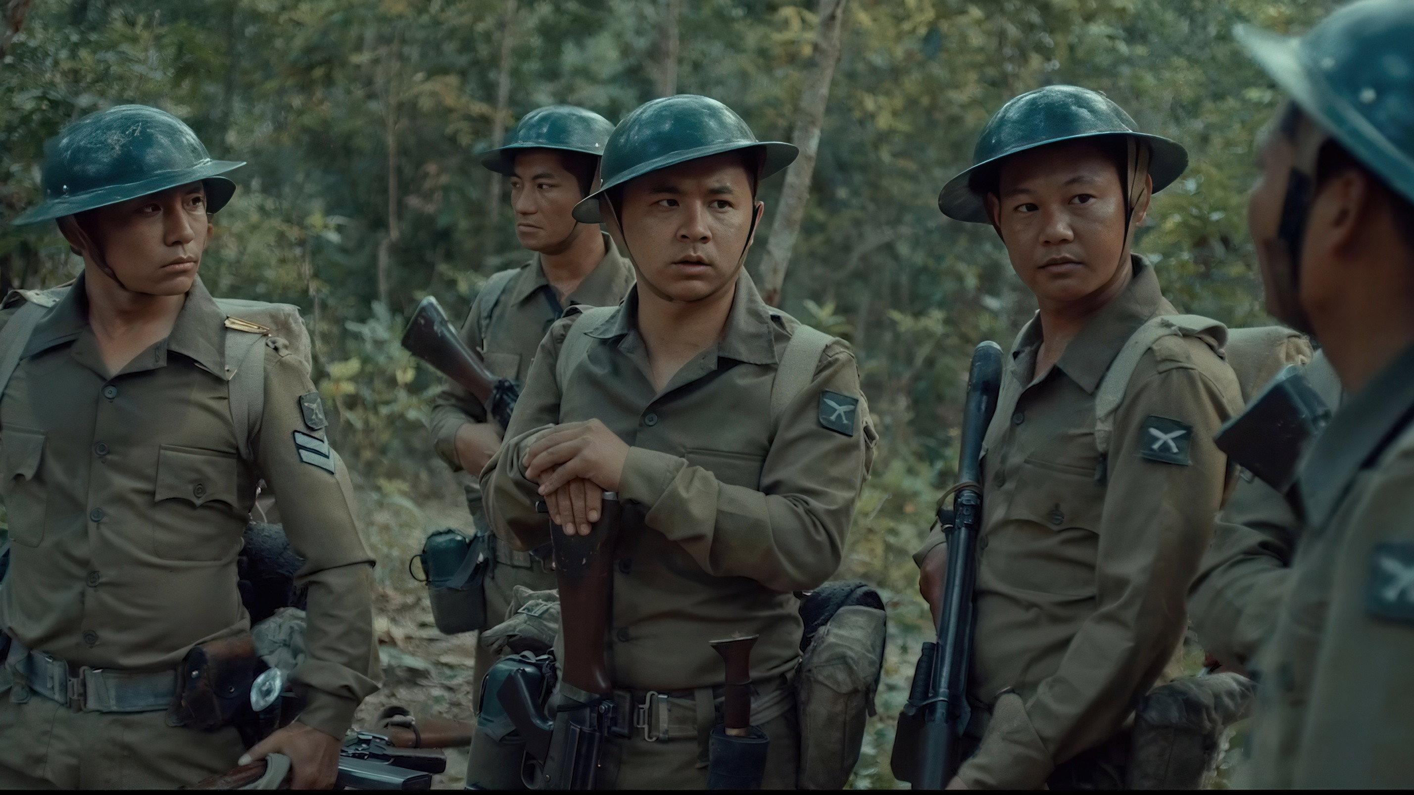 Gurkha Warrior 2023 movie scene