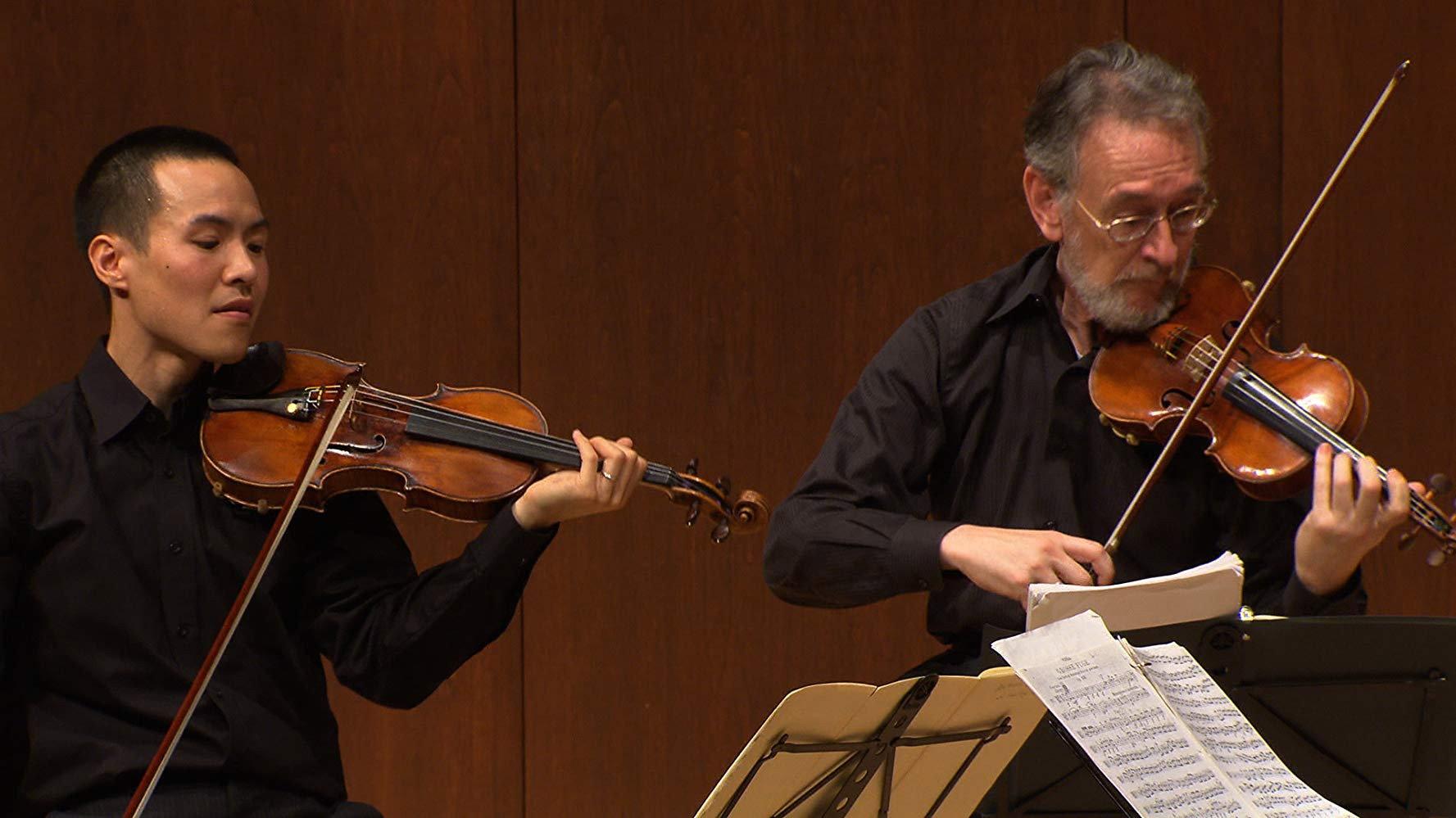 The Juilliard String Quartet: Keeping Beethoven Contemporary 2012 movie scene