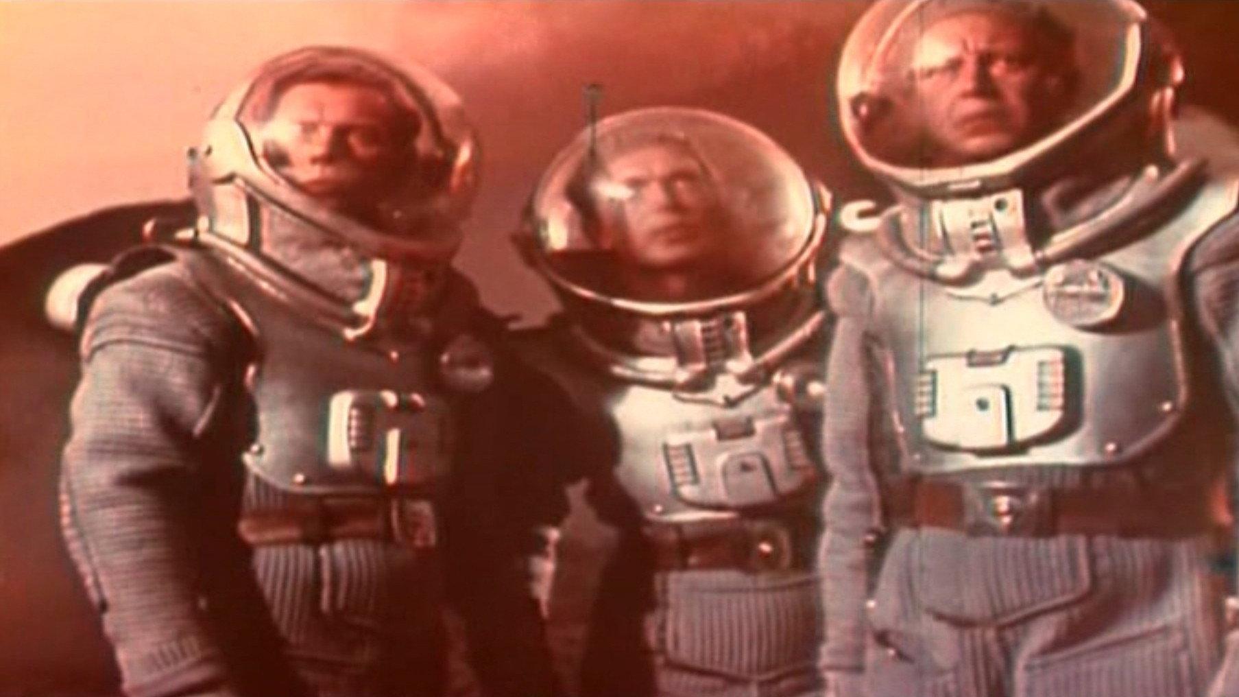 Voyage to the Prehistoric Planet 1965 movie scene